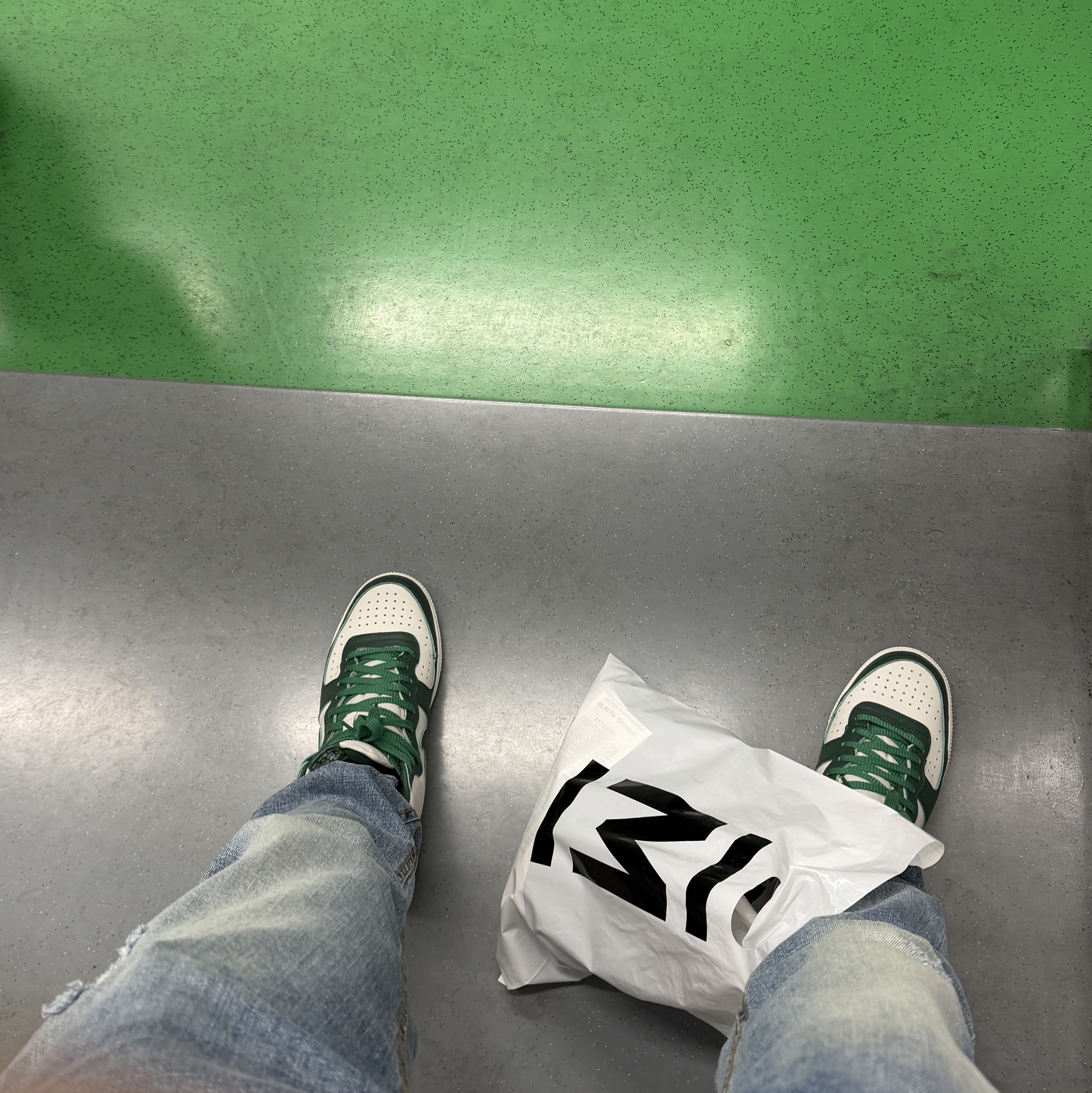 Nike Terminator High Noble Green 착용 스타일 - 1