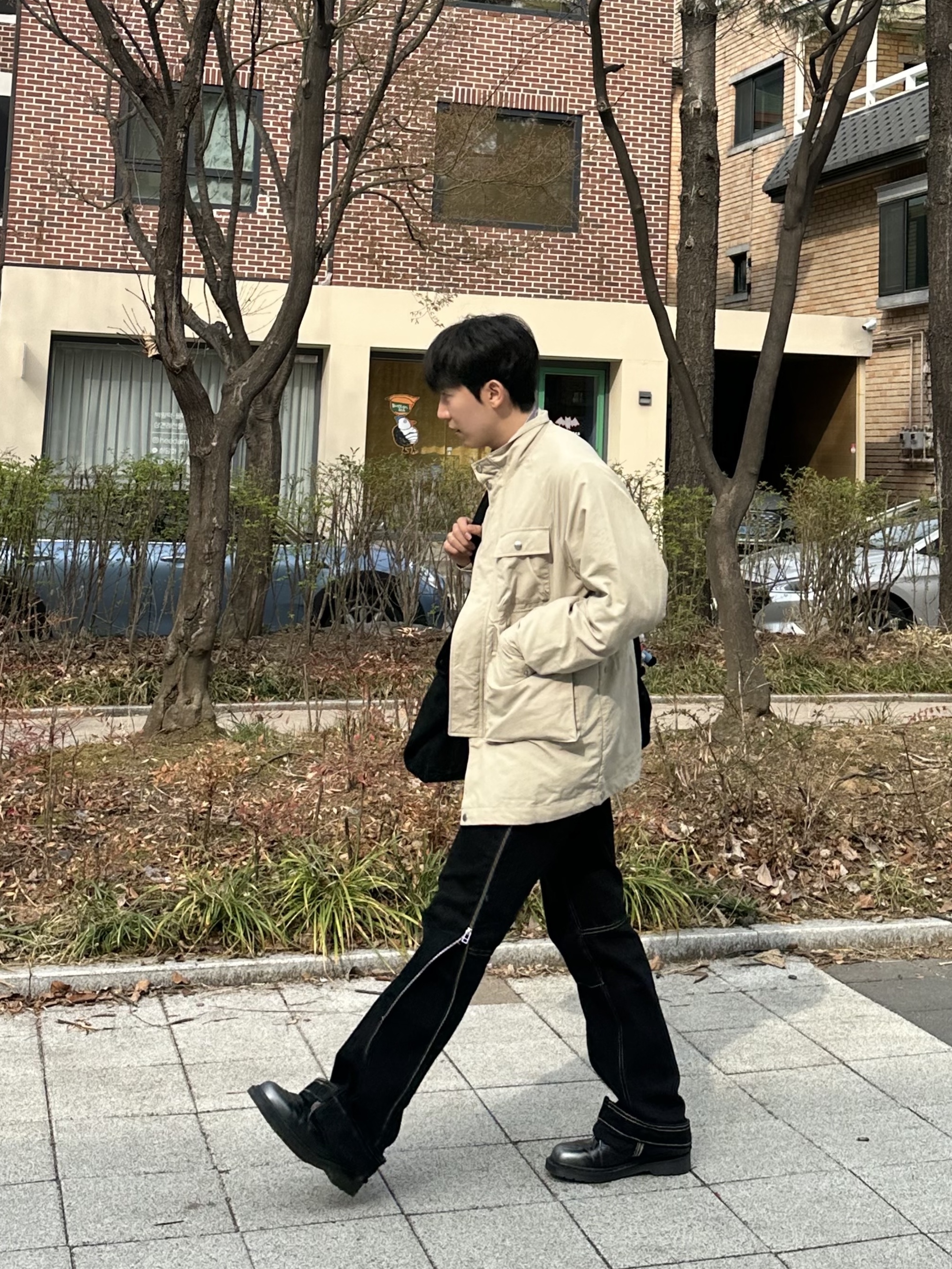 Dr. Martens 1461 Silver Arcadia Multi 착용 스타일 - 2