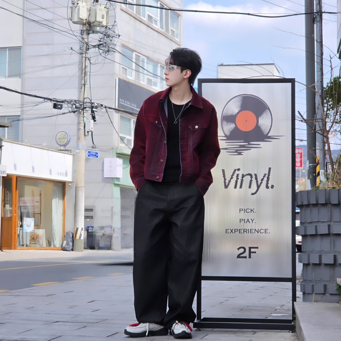 Fila Replica 02/25 GTX White 착용 스타일 - 3