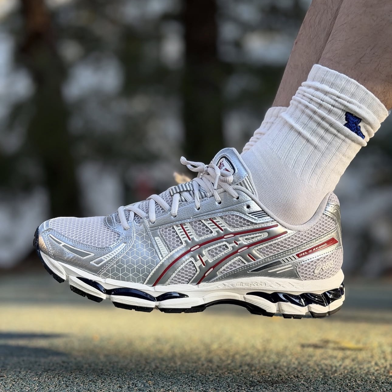 Asics x Ronnie Fieg Gel-Kayano 12.1 Wind Chime 착용 스타일 - 4