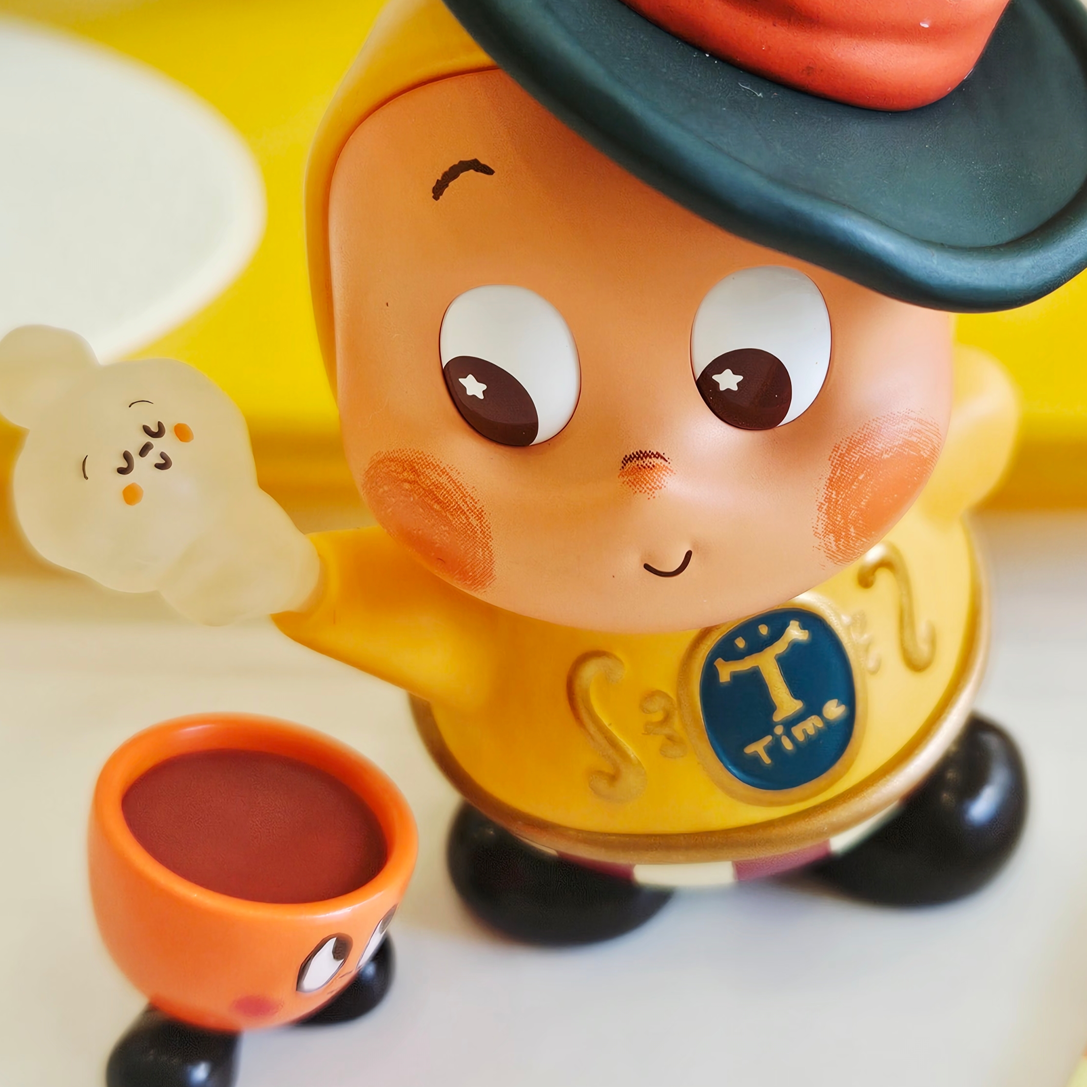 Pop Mart Twinkle Twinkle Savor the Moment Series Figures Earl Teapot (Opened Case) 착용 스타일 - 3