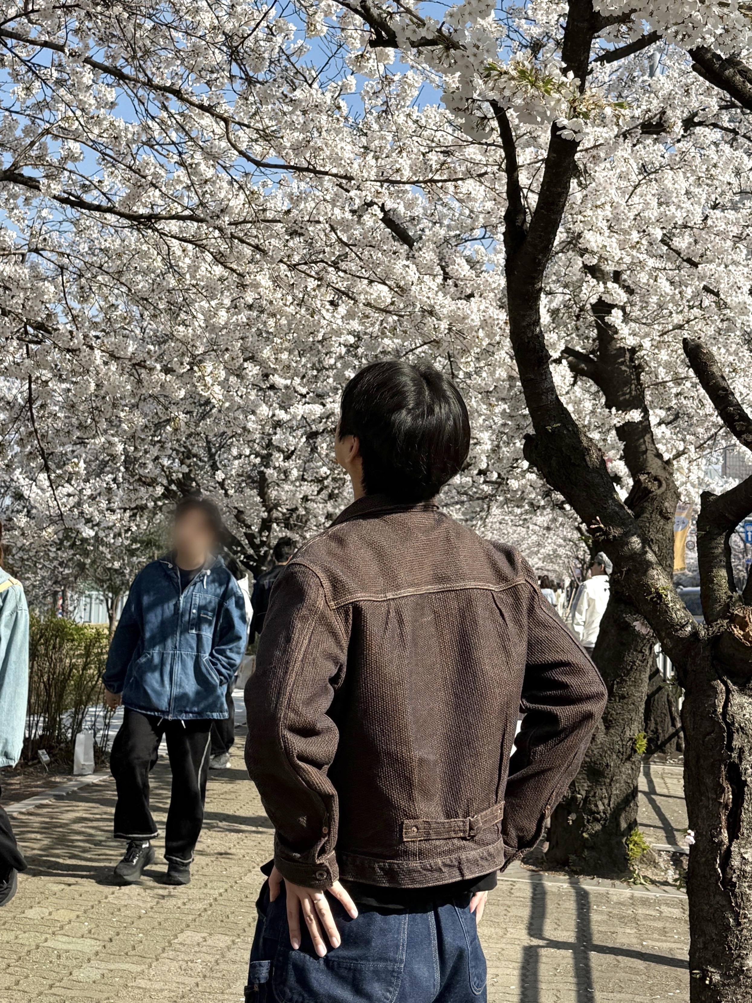 Kapital Century Denim 1st Jacket N5S Brown, Kapital 11.5 oz. Denim Lumber Pants Indigo 착용 스타일 - 1