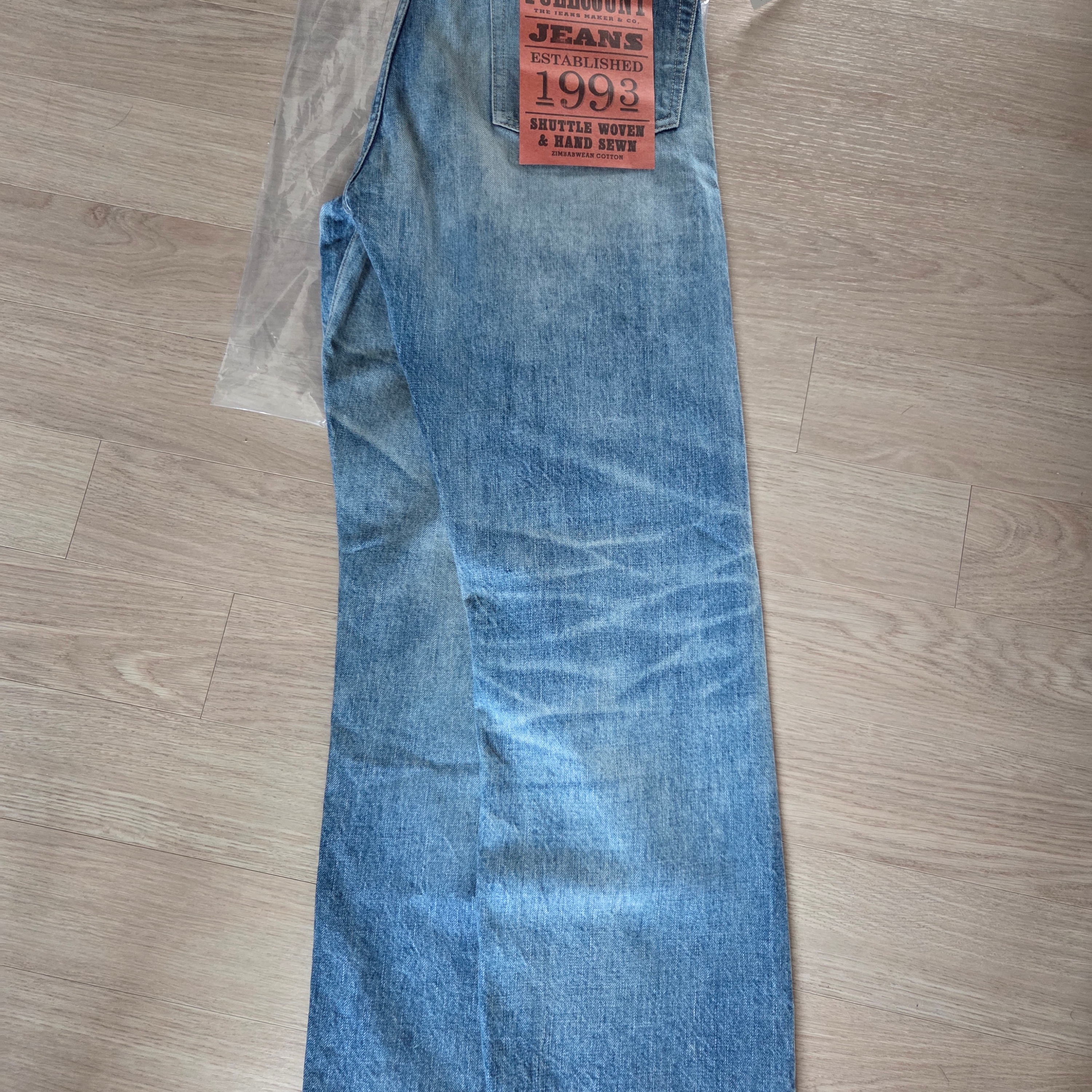 Fullcount 1341 1101 Dartford Straight Denim Indigo Blue 착용 스타일