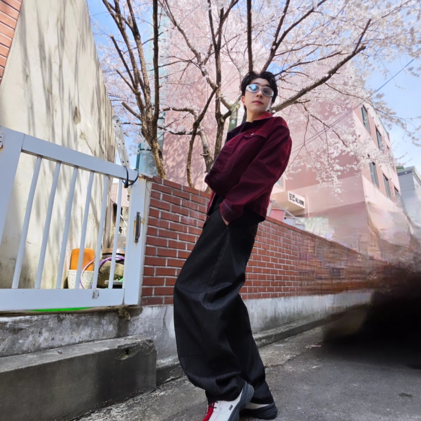 Fila Replica 02/25 GTX White 착용 스타일 - 2