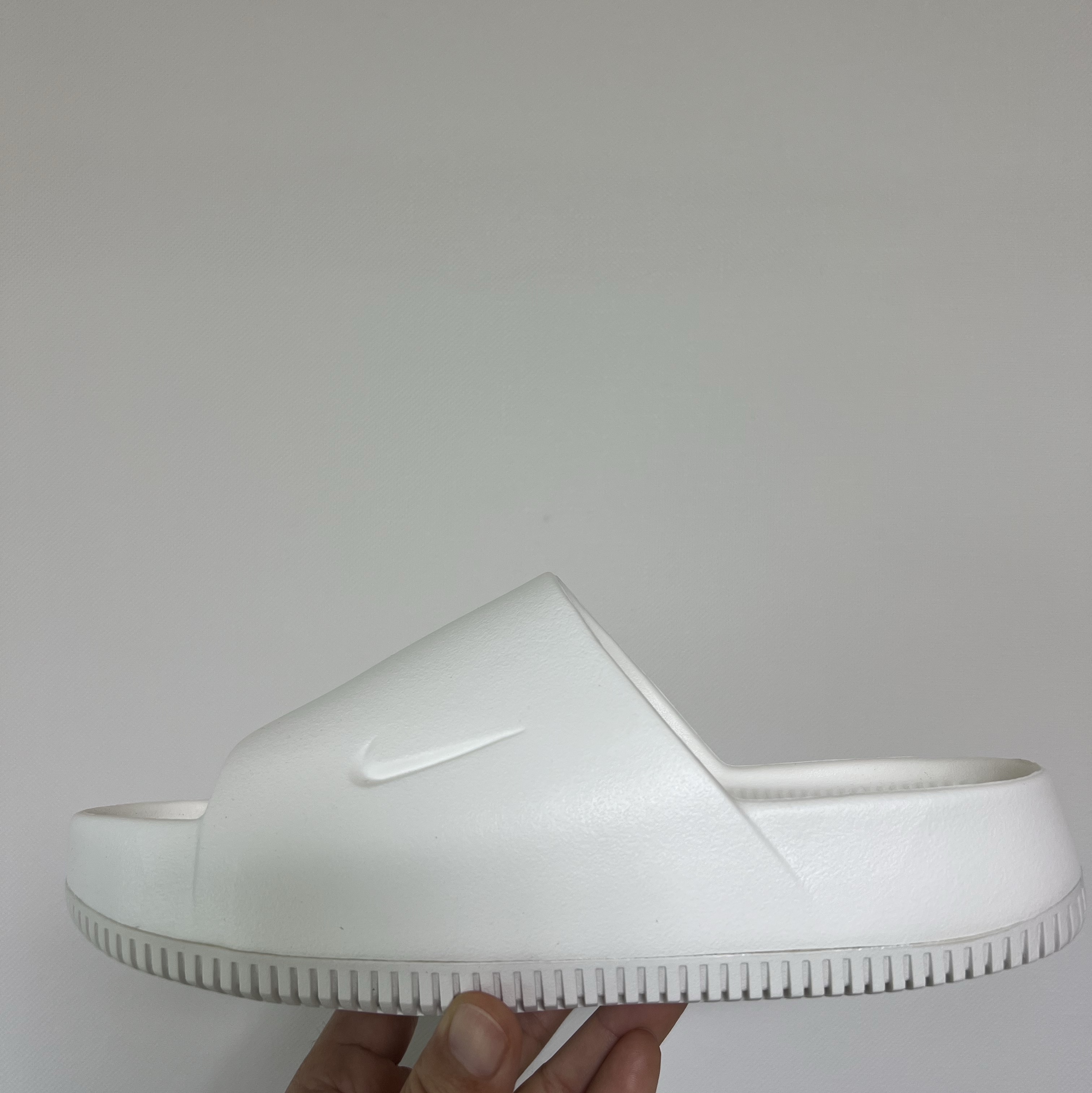 (W) Nike Calm Slide Sail 착용 스타일 - 1