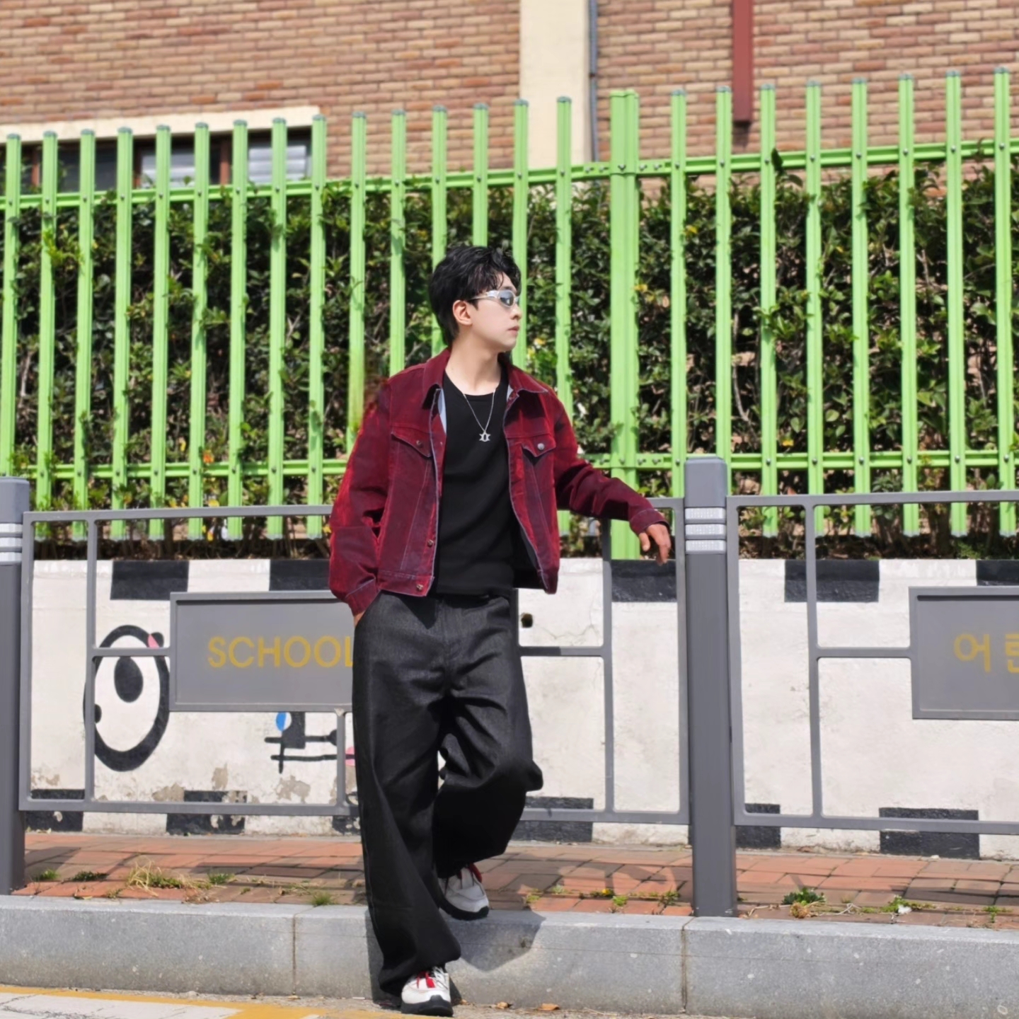 Fila Replica 02/25 GTX White 착용 스타일 - 2