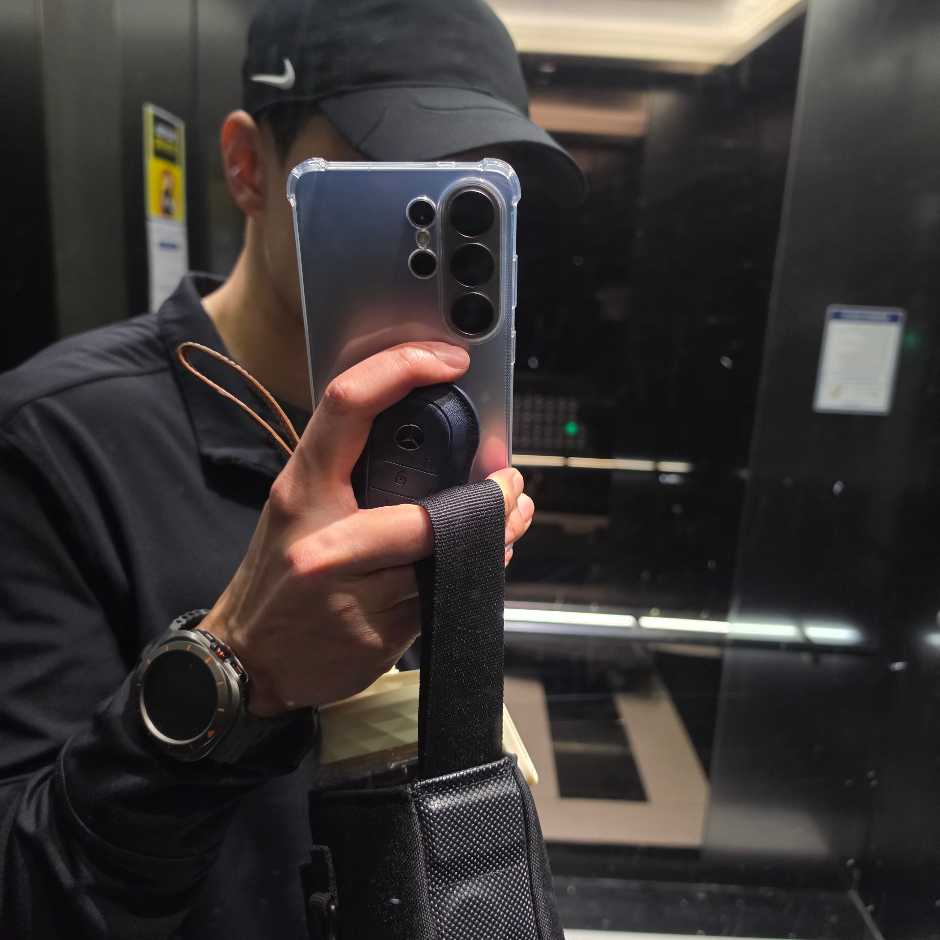 Nike x Drake Nocta Club Cap Black 착용 스타일