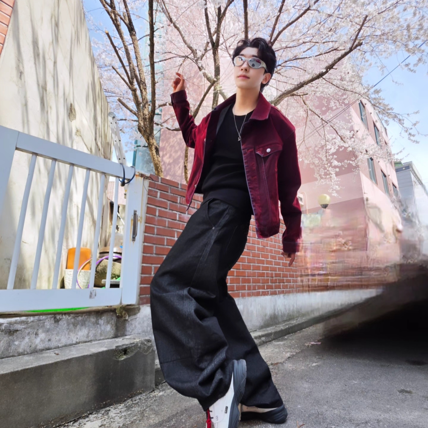 Fila Replica 02/25 GTX White 착용 스타일 - 1