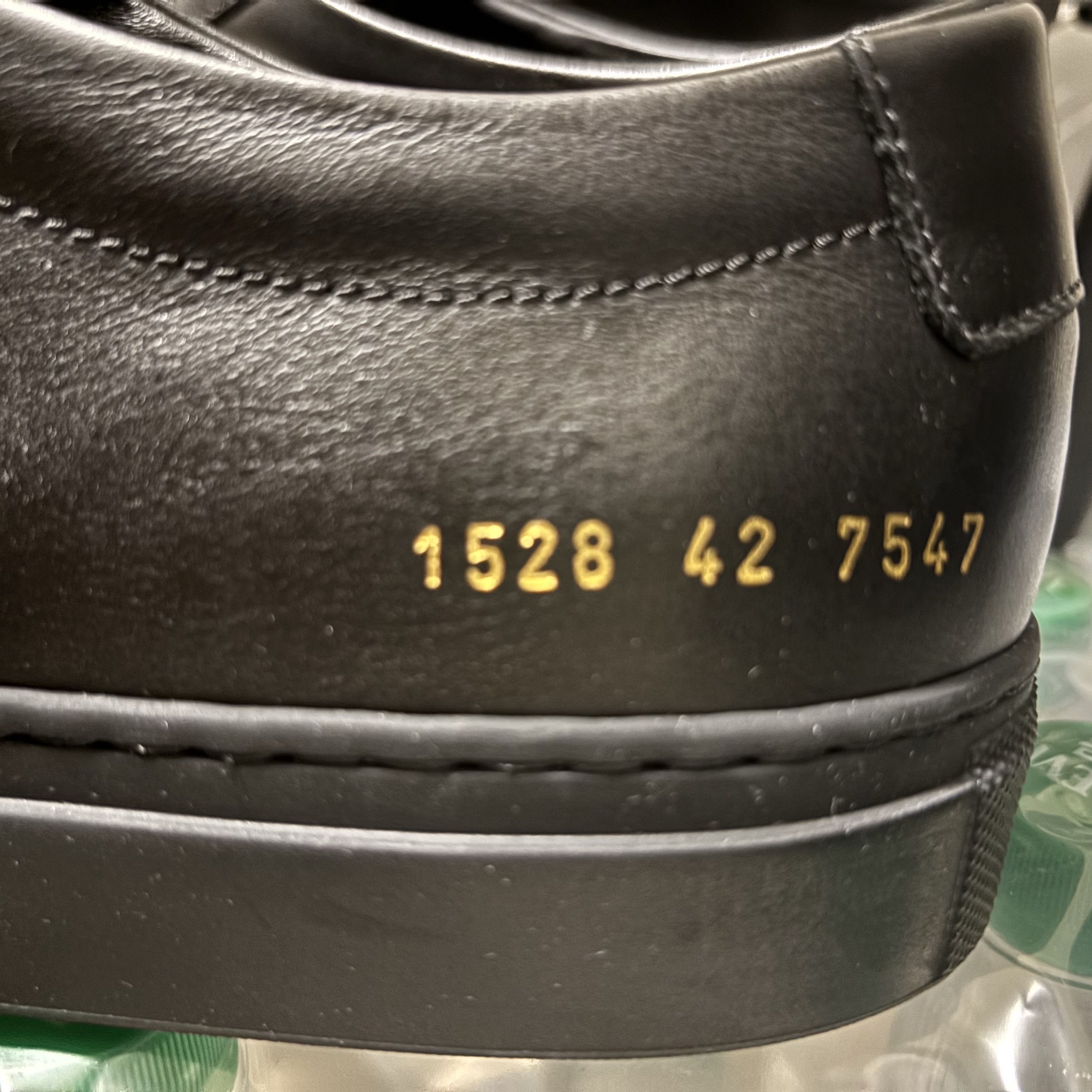 Common Projects Original Achilles Low Black 착용 스타일 - 7