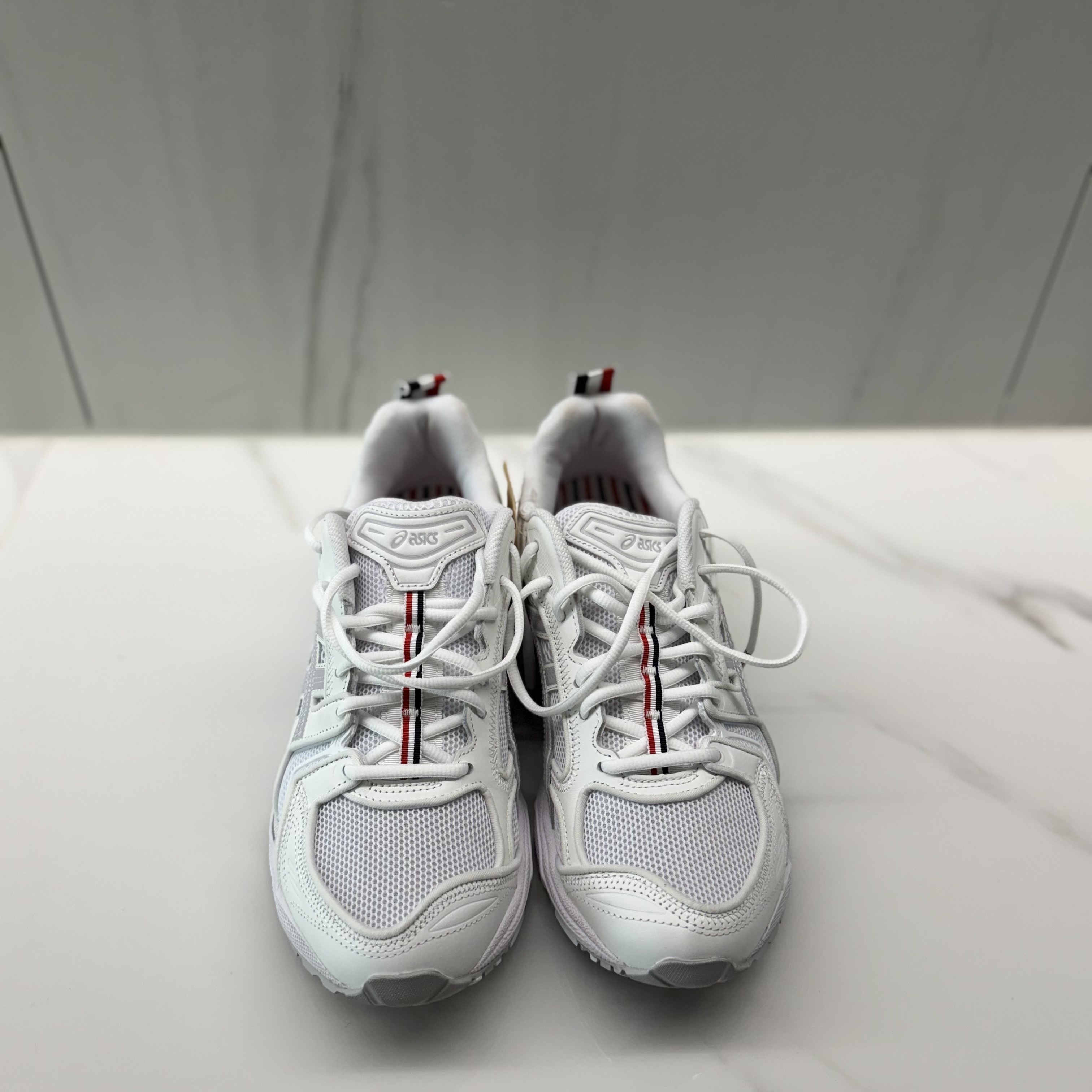 Asics x Thom Browne Gel-Kayano 14 White 착용 스타일 - 2