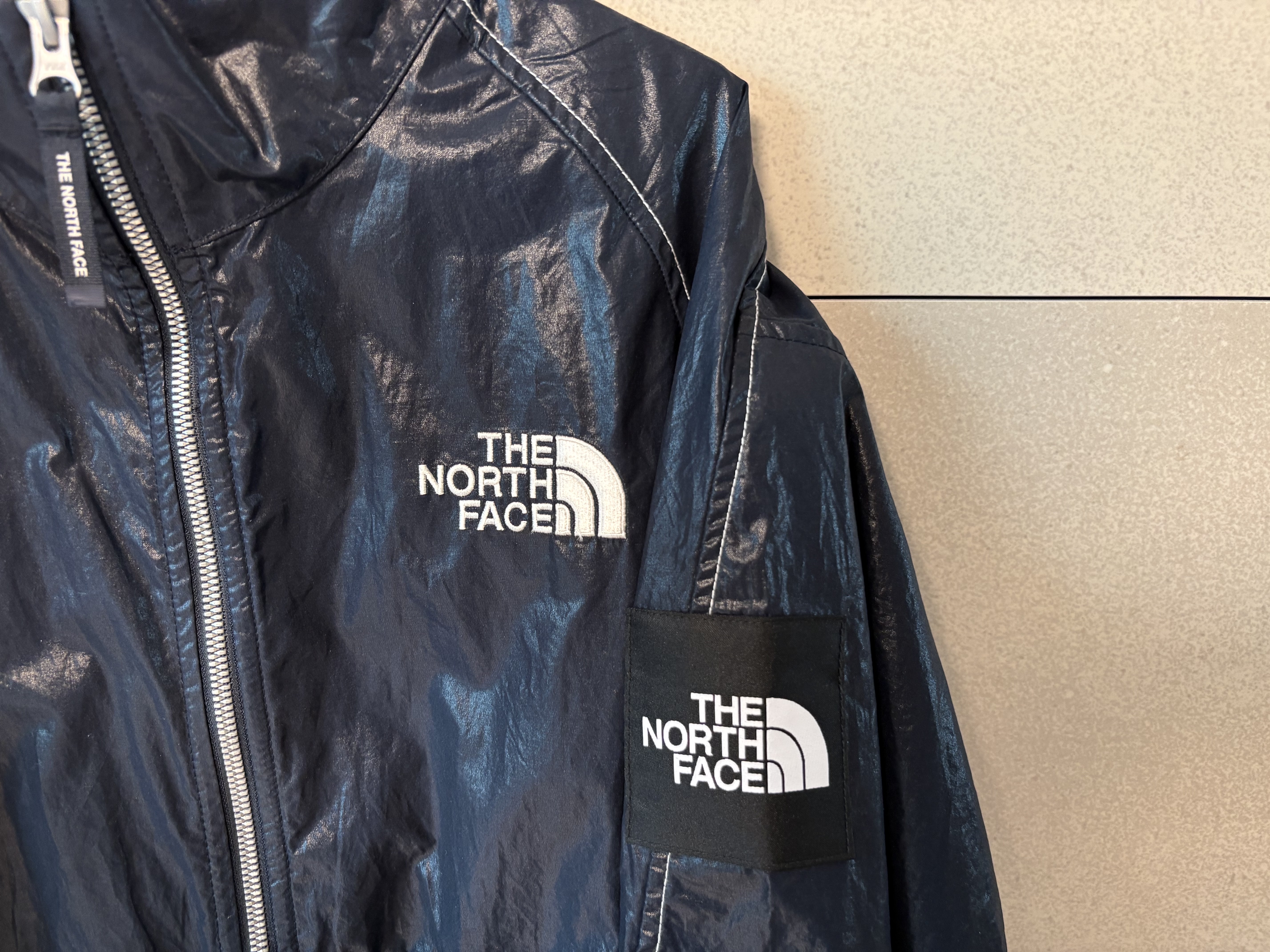 The North Face Novelty Olema Jacket Navy - 25FW 착용 스타일