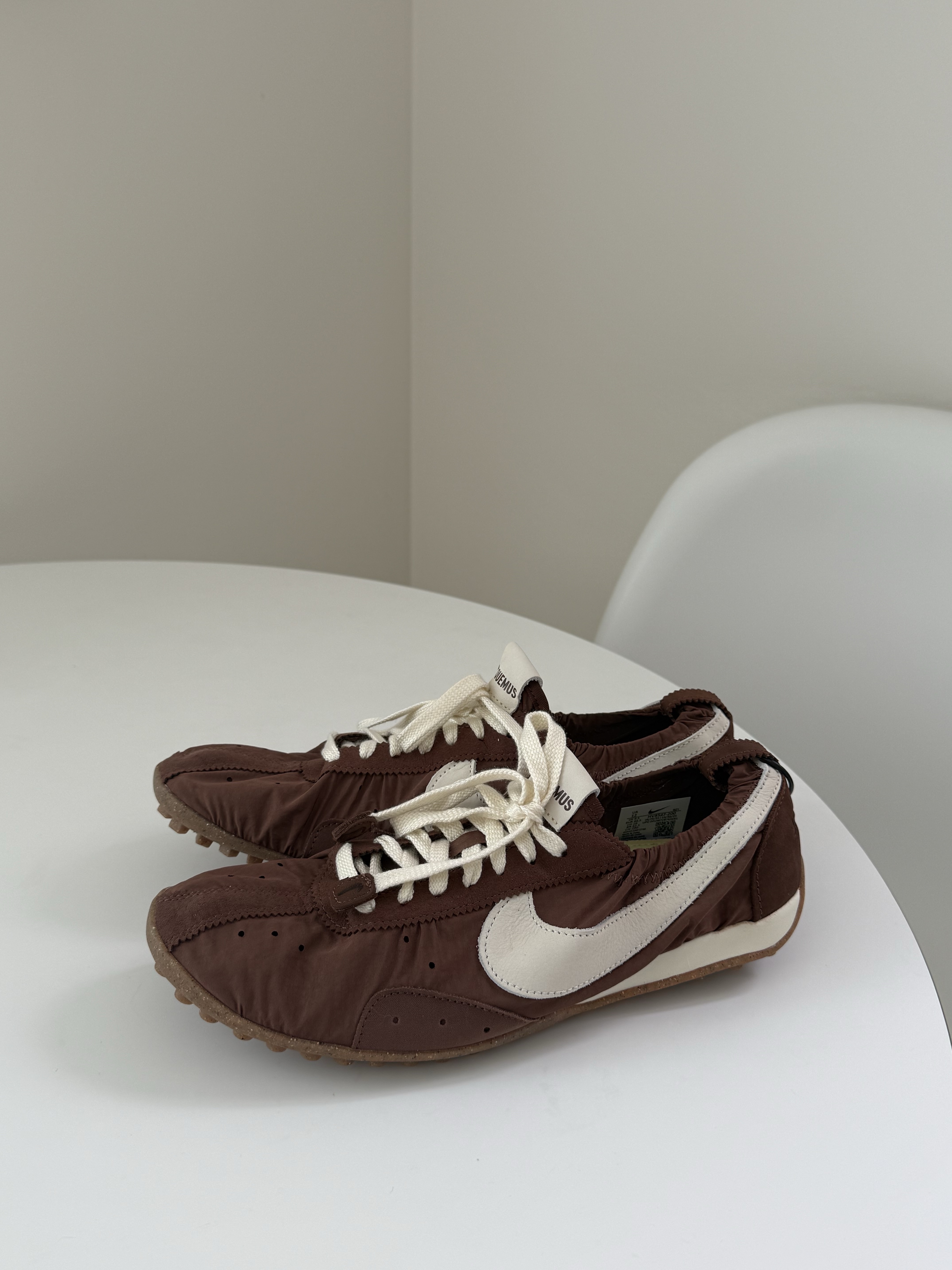 Nike x Jacquemus Moon Shoe SP Fauna Brown Cashmere 착용 스타일