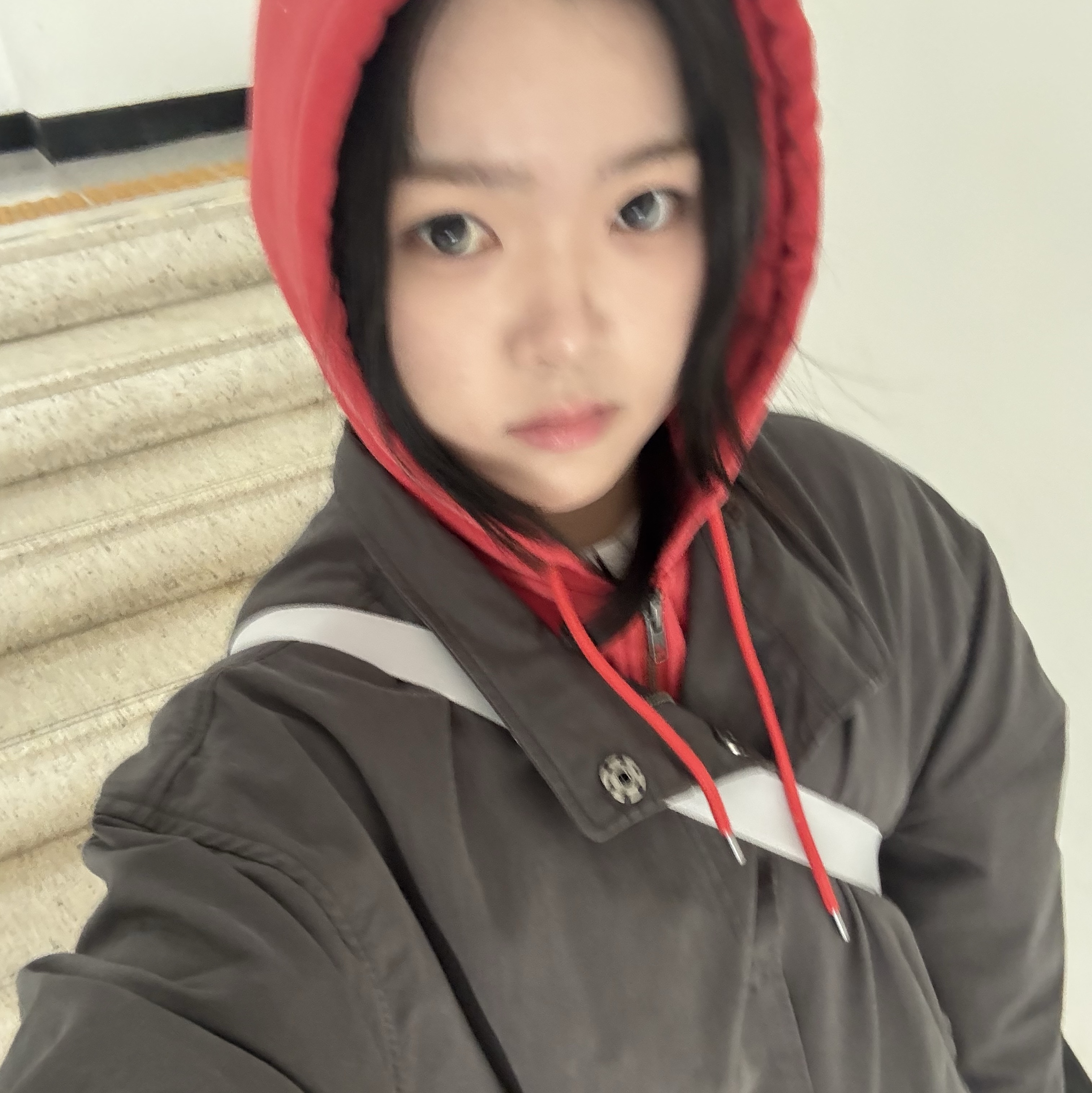 COYSEIO Washed Military Jacket Mud Charcoal, Sansan Gear Alter Tote Bag Grey 착용 스타일