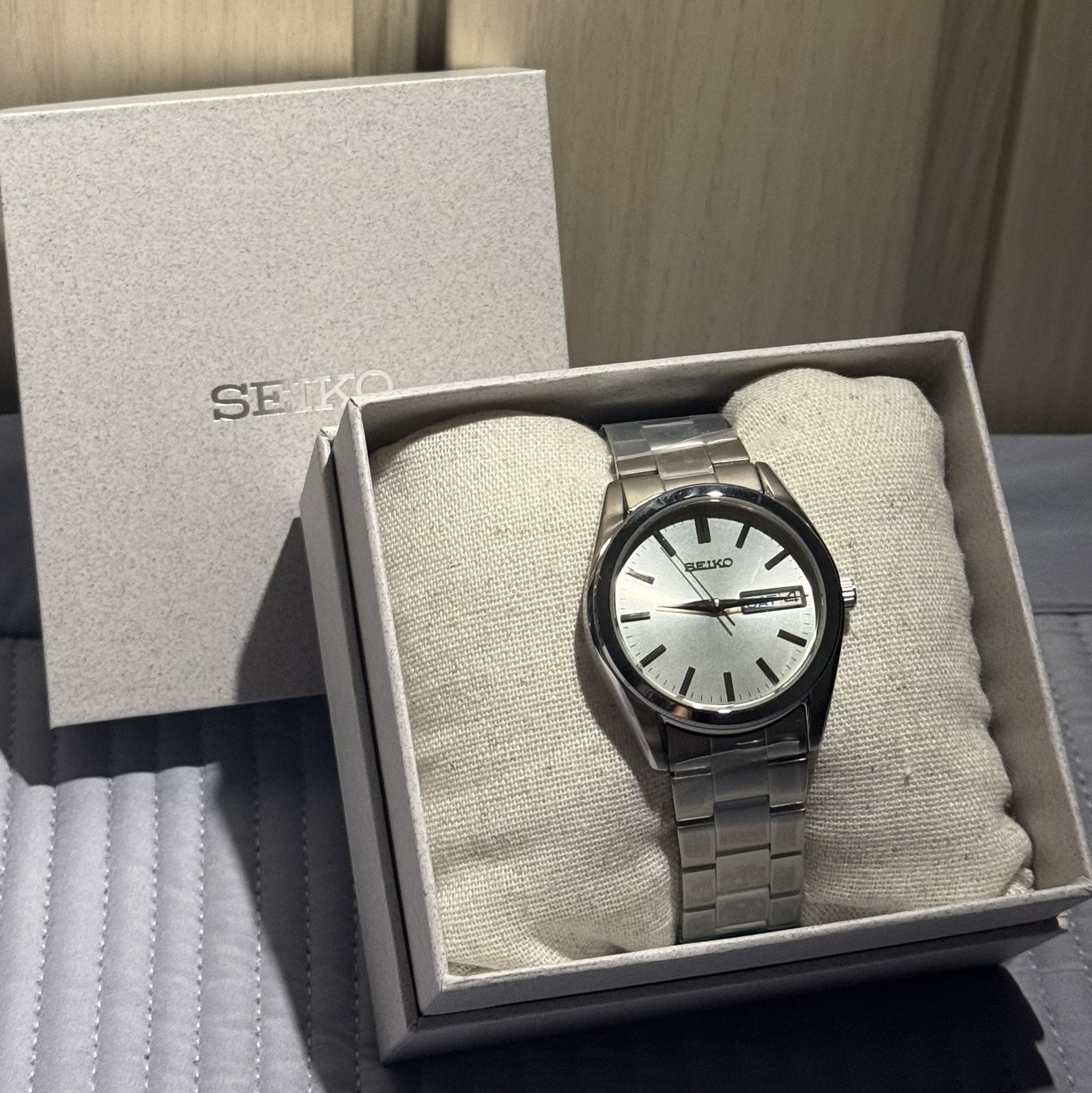Seiko SBTH007 Silver 착용 스타일 - 3