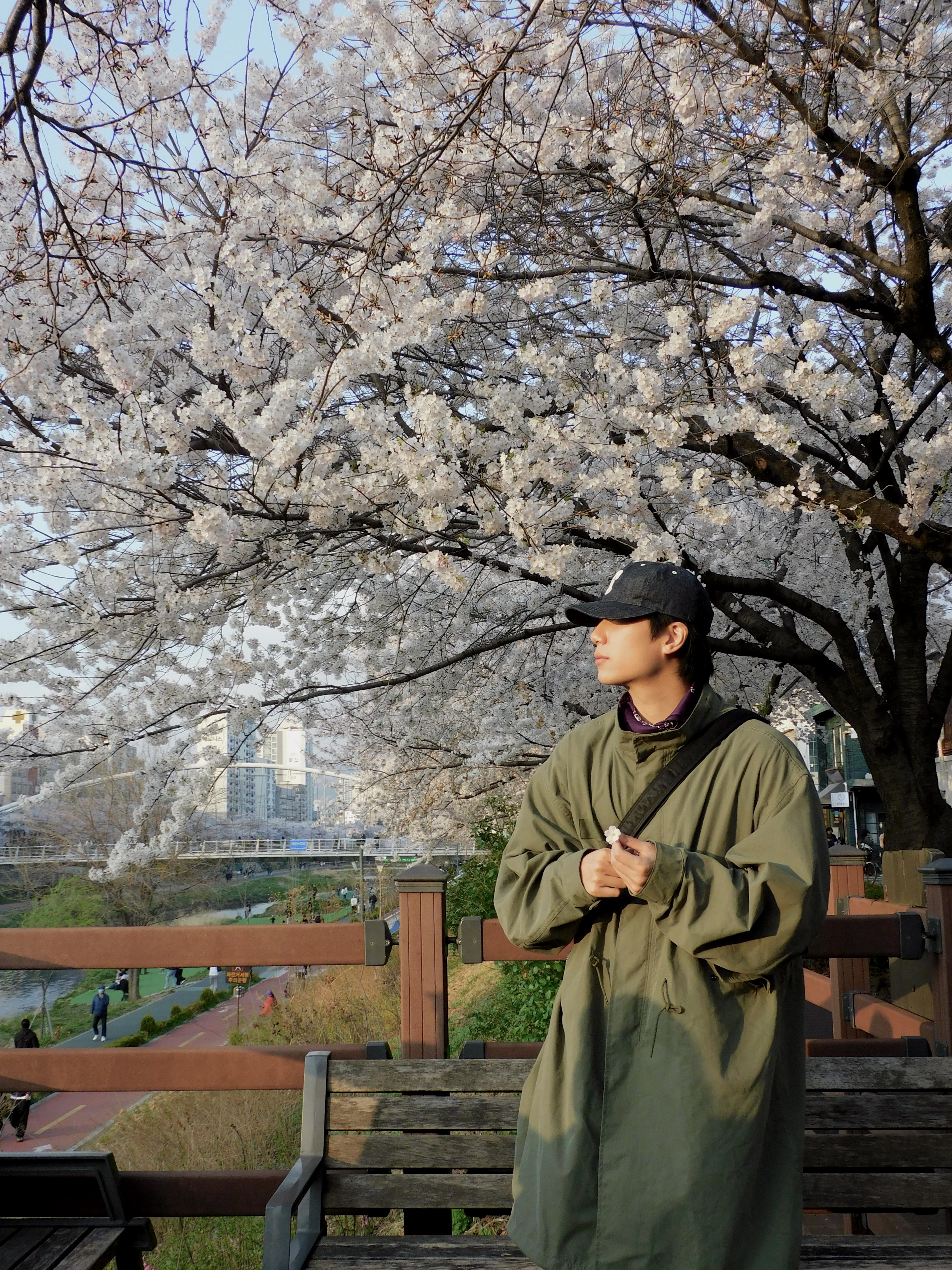 Fullcount 6 Panel Denim Baseball Cap F Patch Indigo Blue, BLUNDSTONE Dress 062 Chelsea Boots Stout Brown 착용 스타일 - 3