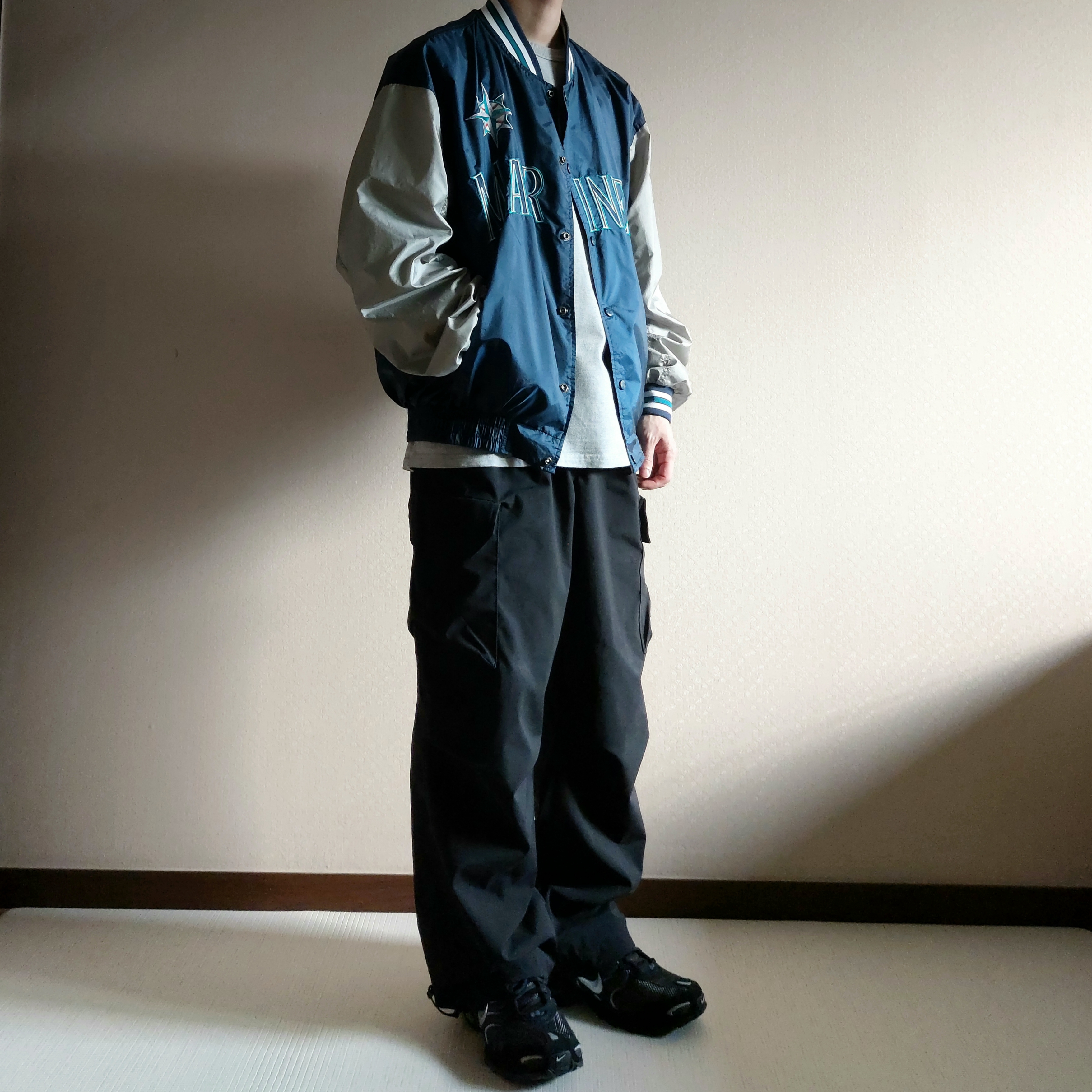 Grds Blucher 08 Leather Black, Nike Air Max Torch 4 Anthracite Metallic Silver 착용 스타일 - 2