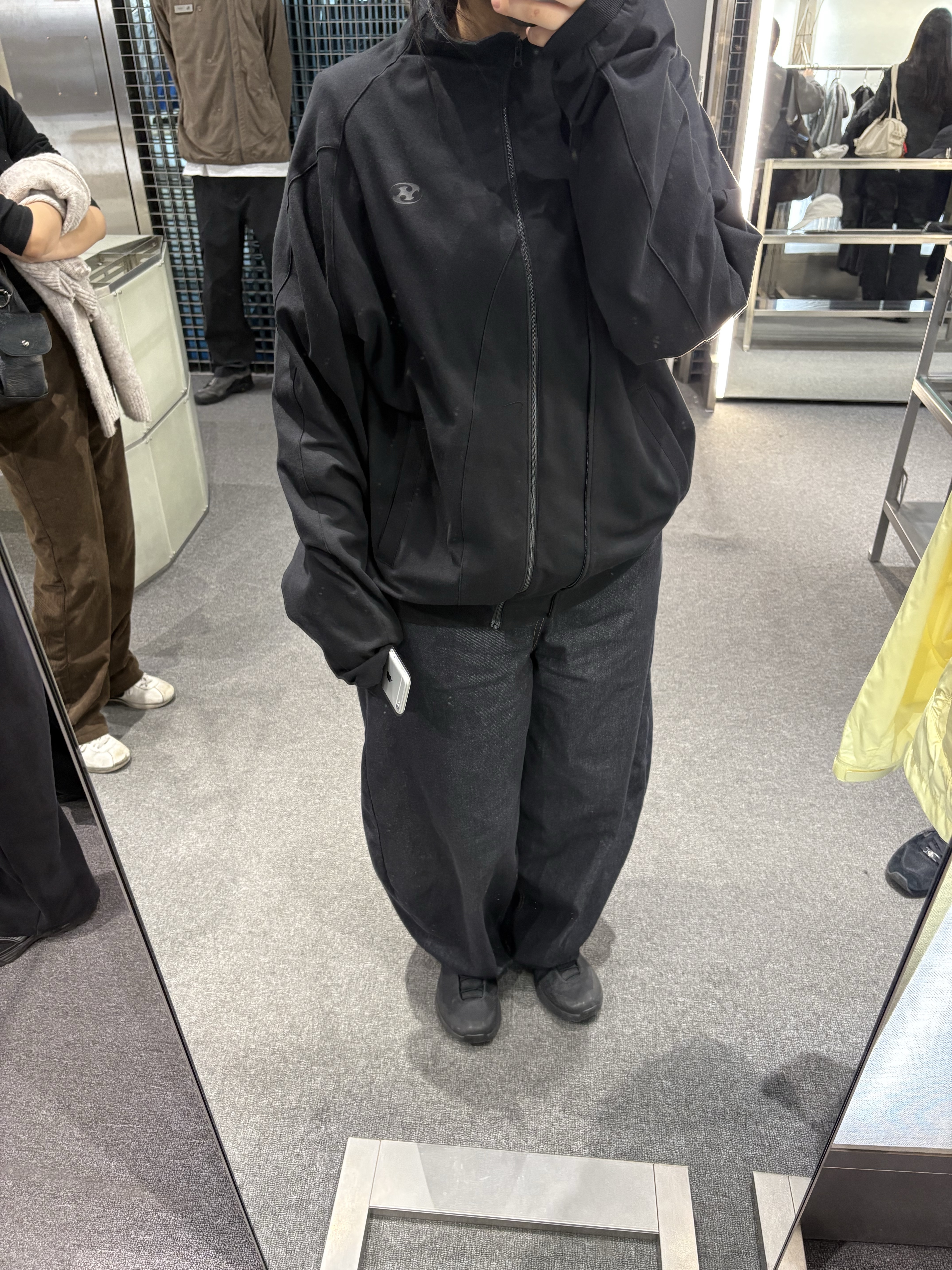 Sansan Gear 2Way Cotton Jacket Black, Arc'teryx Kopec GTX Black Yukon 착용 스타일