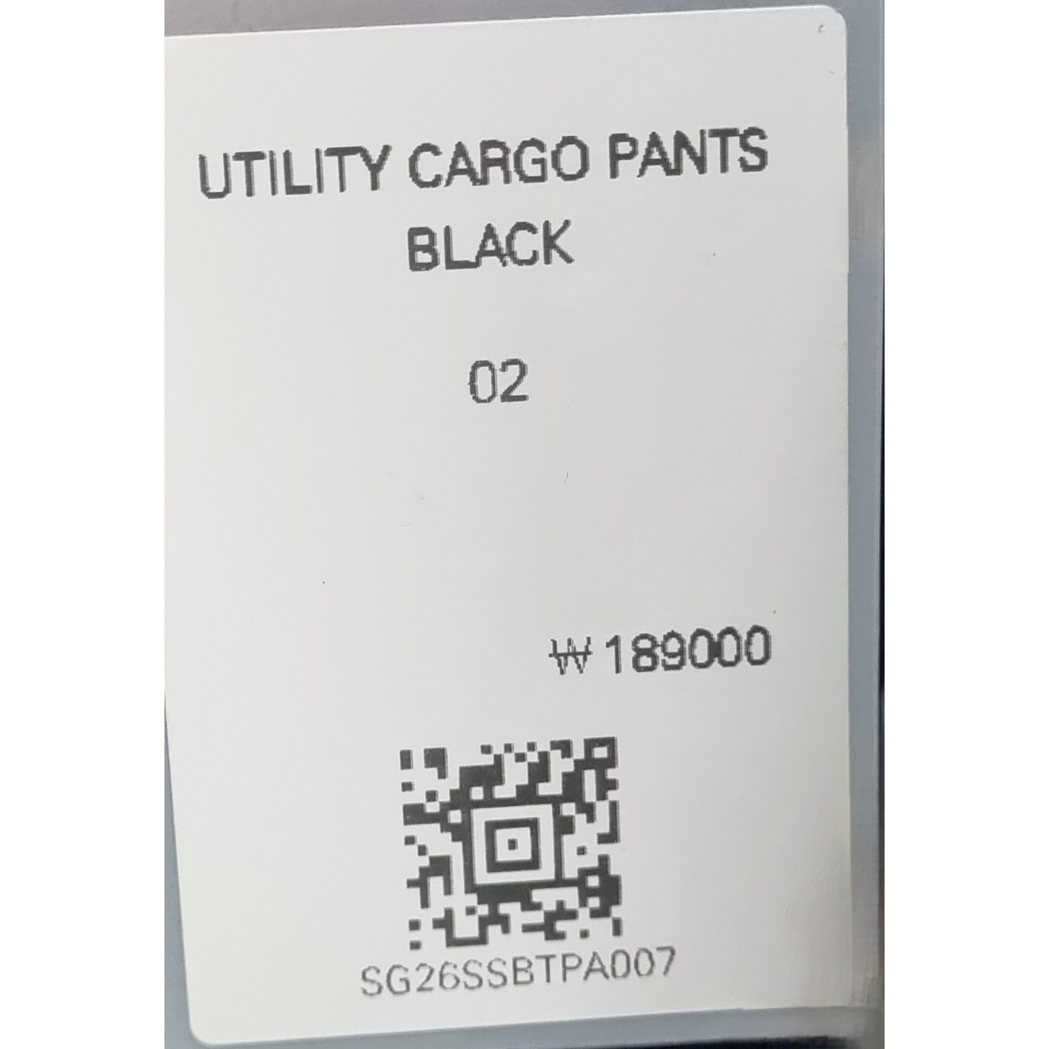 Asics Gel-Sonoma 15-50 Black, Sansan Gear Utility Cargo Pants Black 착용 스타일 - 3