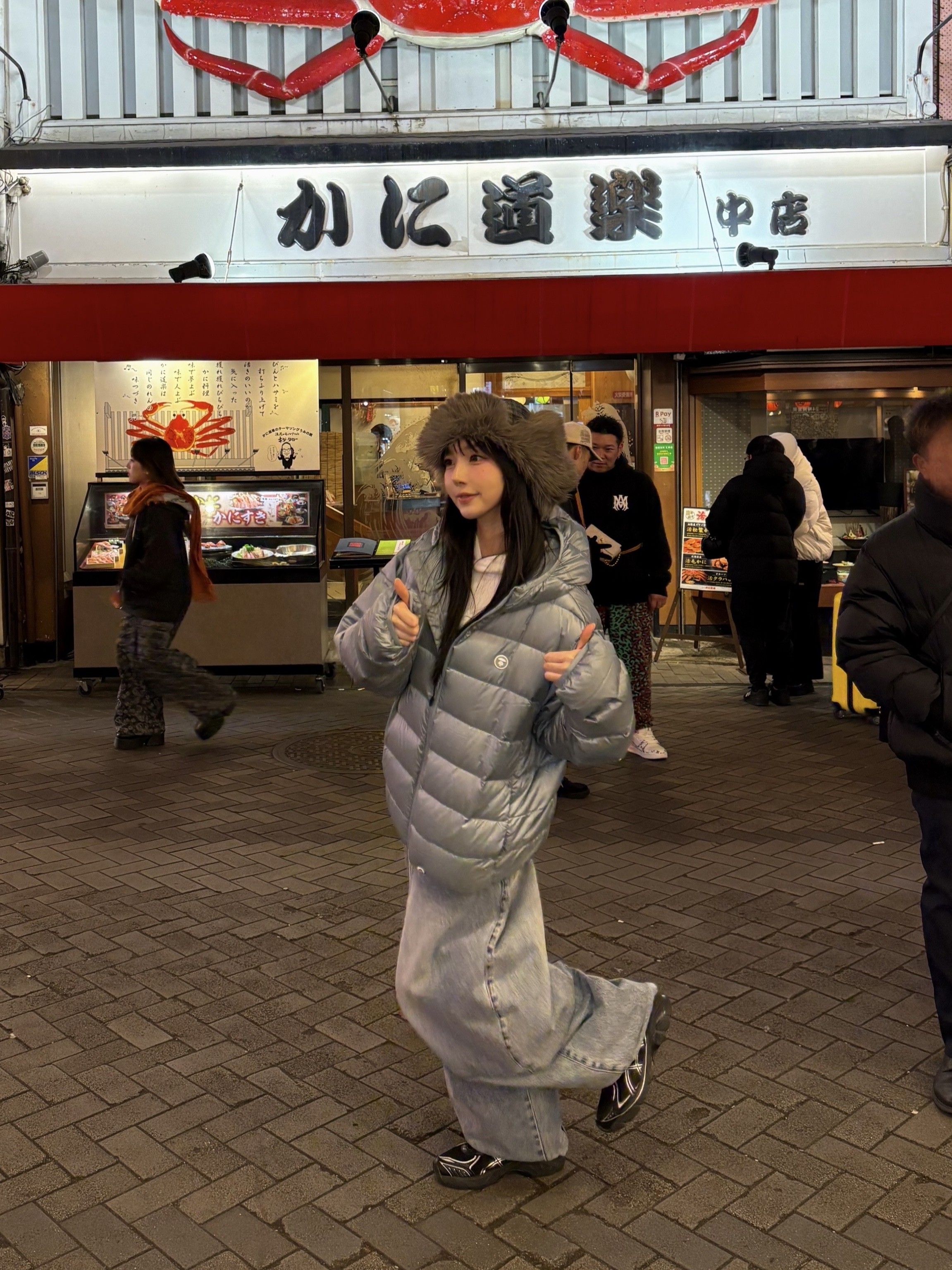 AAPE 29" Now Down Jacket Black - 25FW 착용 스타일 - 3