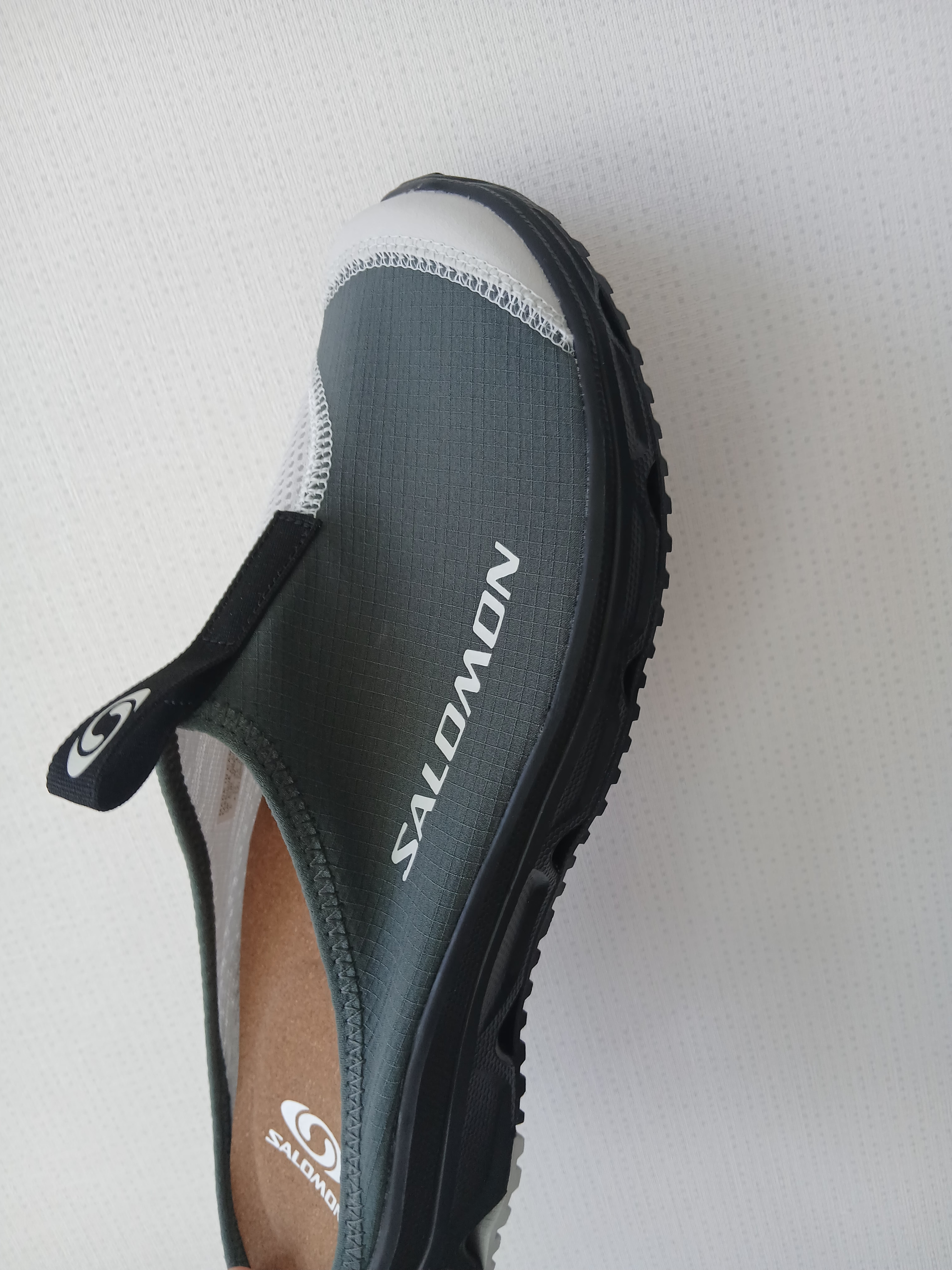 Salomon RX Slide 3.0 Urban Chic Lunar Rock 착용 스타일 - 3
