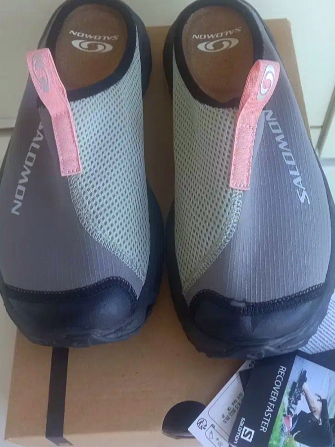 Salomon RX Slide 3.0 Pewter 착용 스타일 - 2