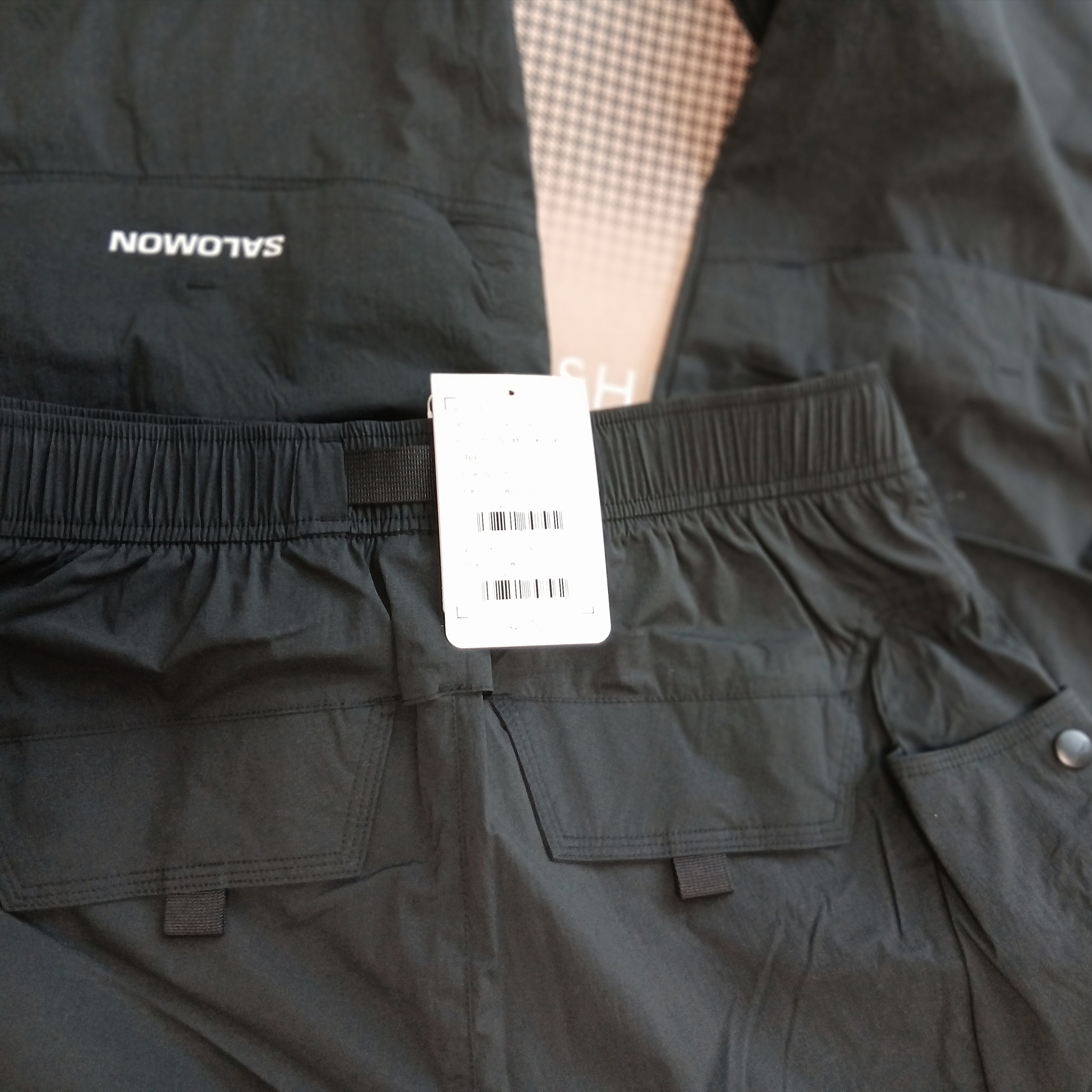 Salomon Pinnacle Pants Black 착용 스타일 - 2