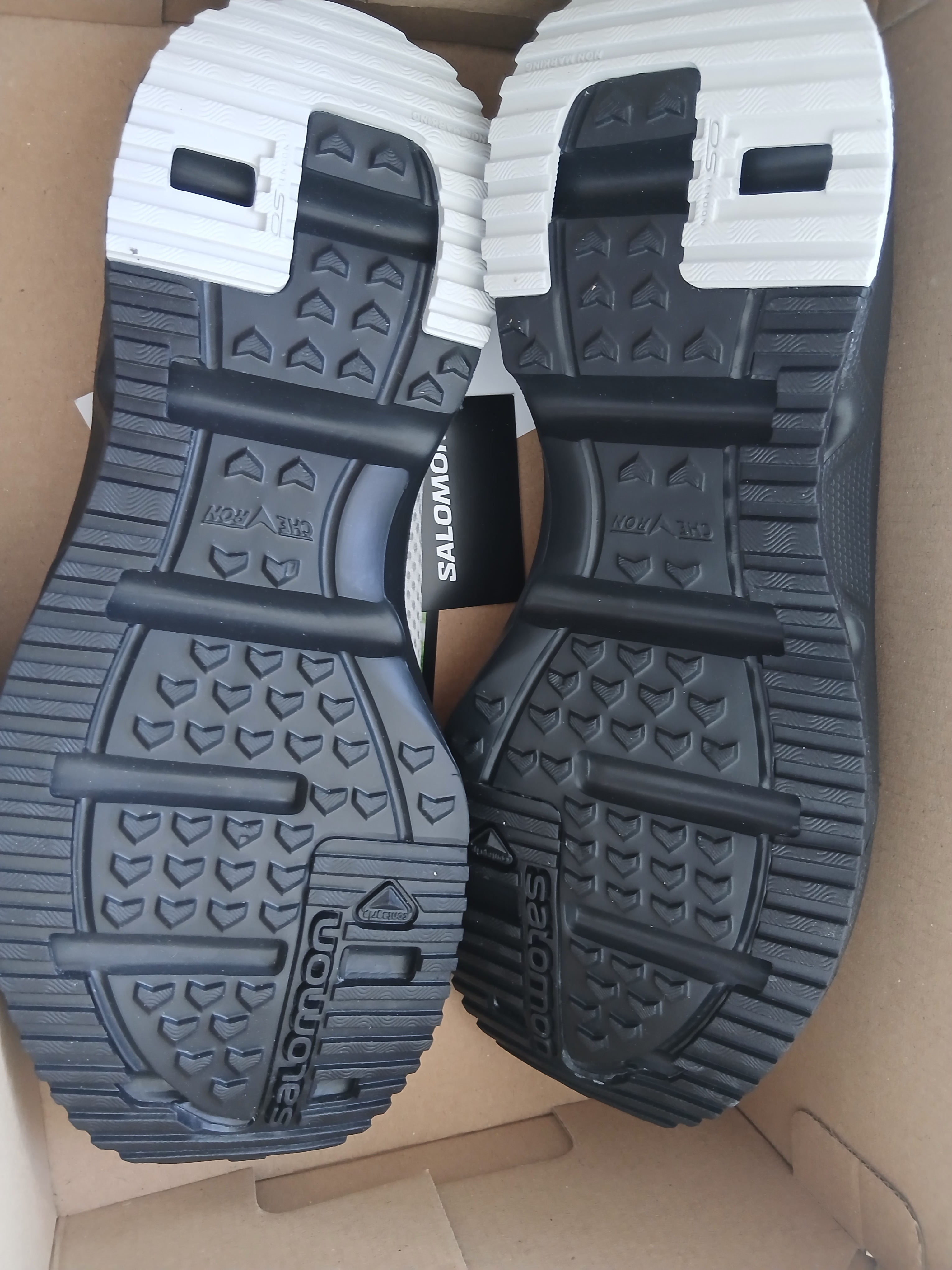 Salomon RX Slide 3.0 Urban Chic Lunar Rock 착용 스타일 - 4