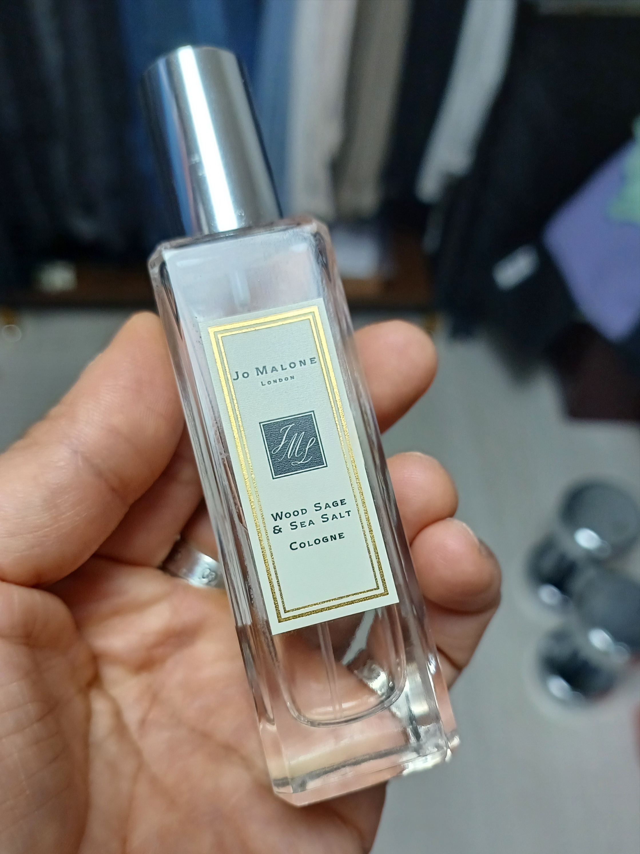 Jo Malone Wood Sage & Sea Salt Cologne 30ml 착용 스타일