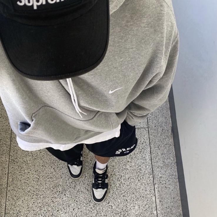 Supreme x Champion Mesh Short Black - 24SS 착용 스타일
