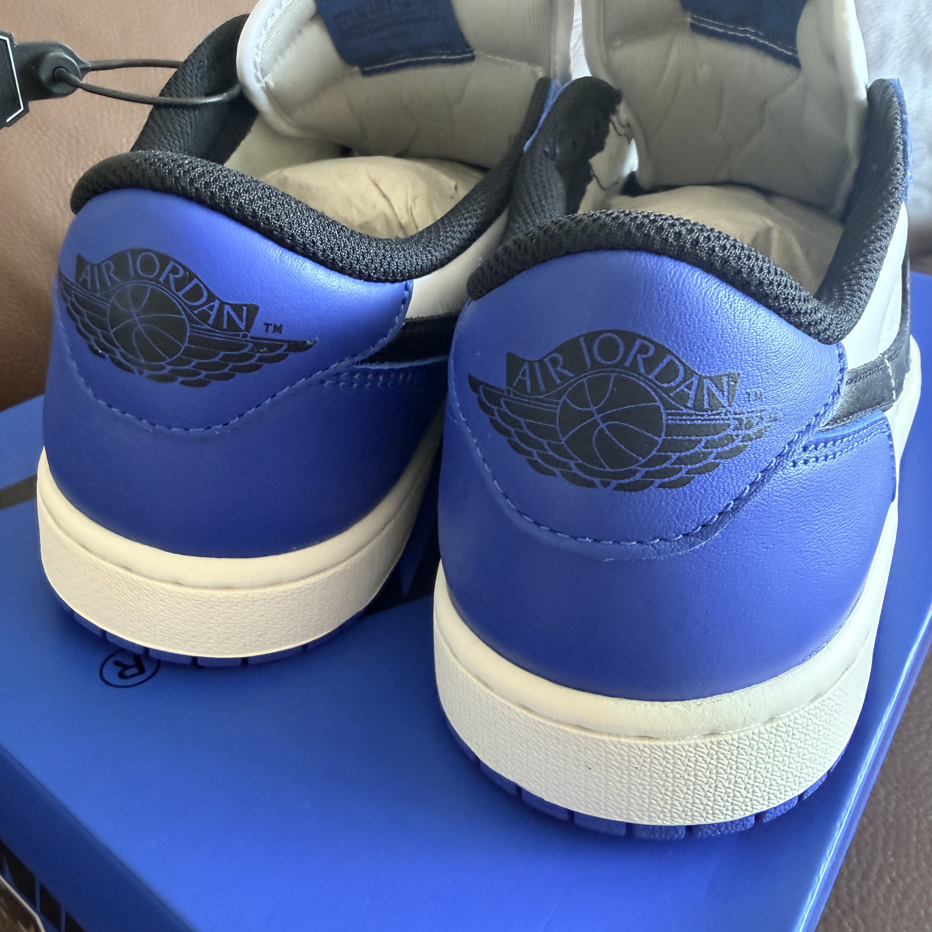 Jordan 1 Retro Low OG Game Royal 착용 스타일 - 3