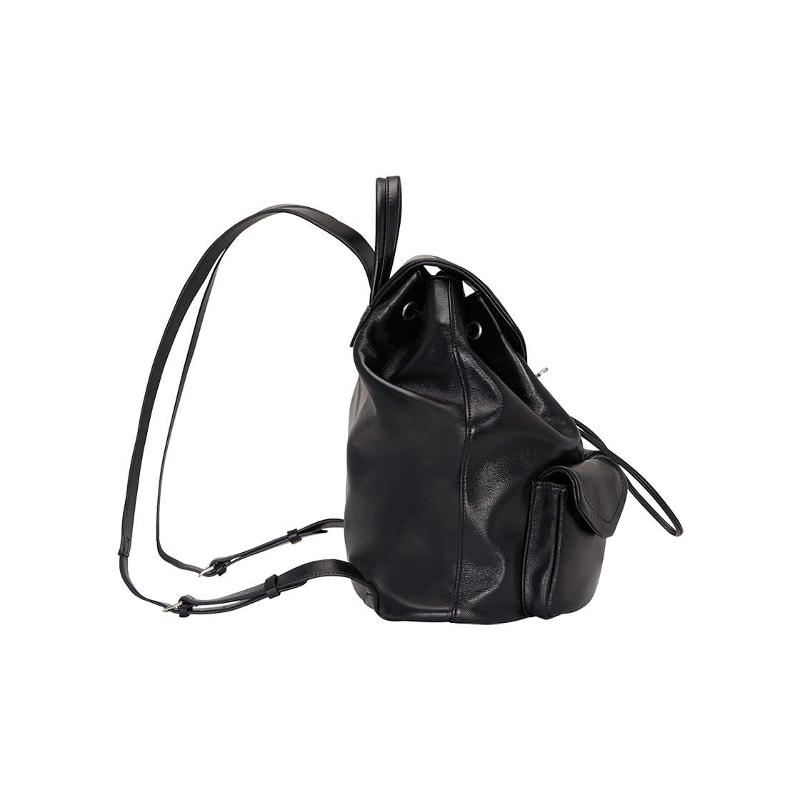 분크 오캄 두 더블 포켓 백팩 미듐 블랙(vunque Occam Doux Double pocket Backpack M Black) - 3