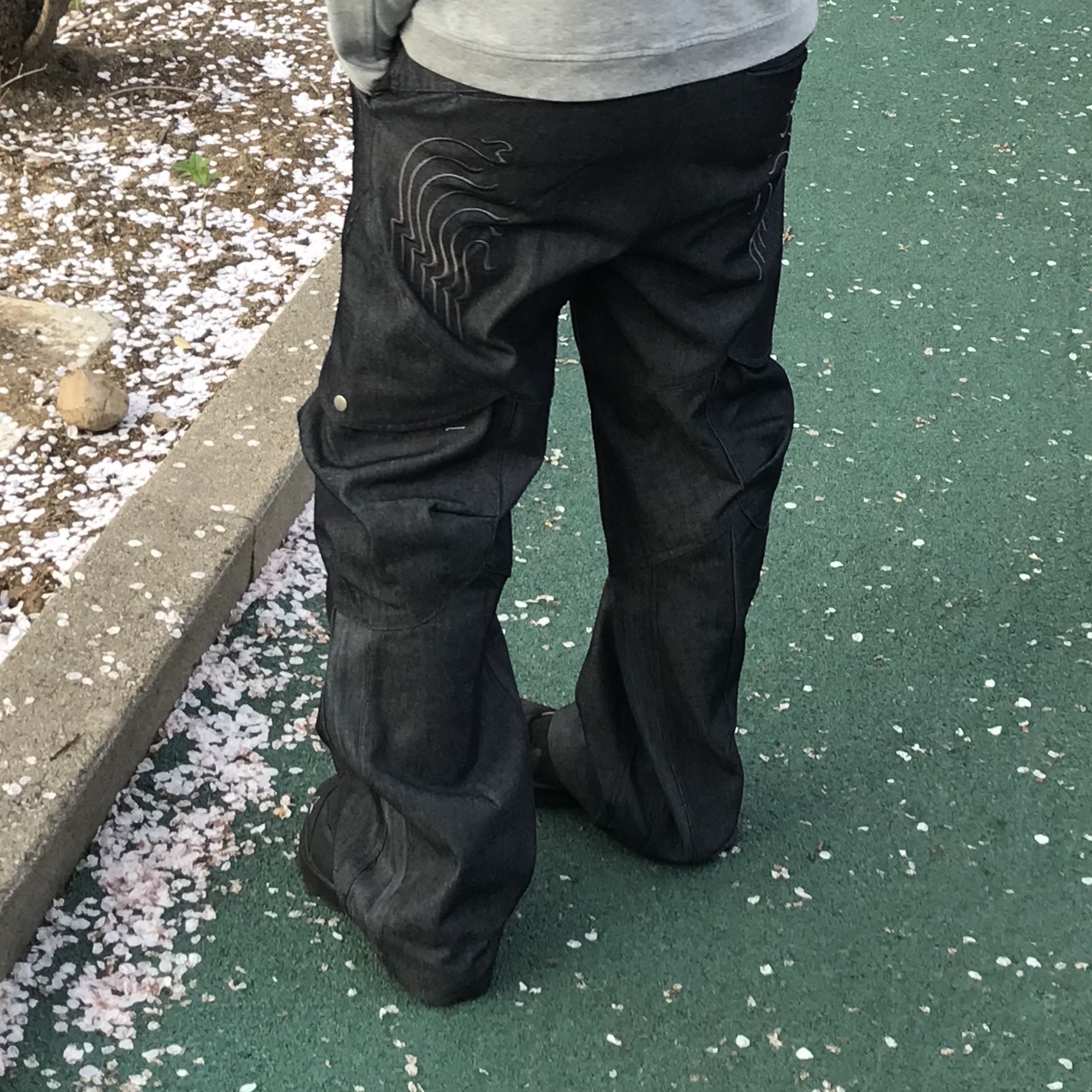 Roa Hiking Katharina Black, IGNOTA Core:14 Shell Cargo Pants Indigo 착용 스타일 - 1