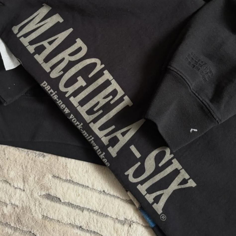 Supreme x MM6 Maison Margiela Eagle Sweatpant Black - 26SS 착용 스타일 - 2