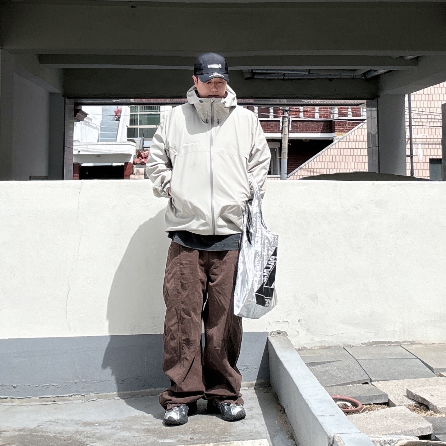 Supreme Mesh Side Panel Camp Cap Black - 24SS, Nike ACG Lungs Long Sleeve T-Shirt Black Summit White - Asia 착용 스타일