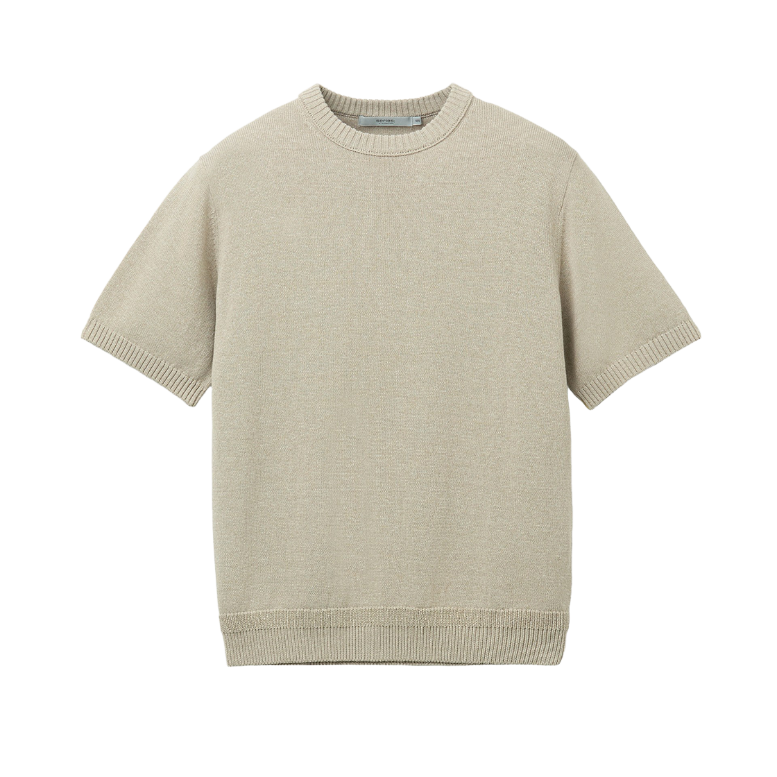 시리즈 페이퍼얀 크루넥 스웨터 베이지(SERIES Paper Yarn Crewneck Sweater Beige) - 1