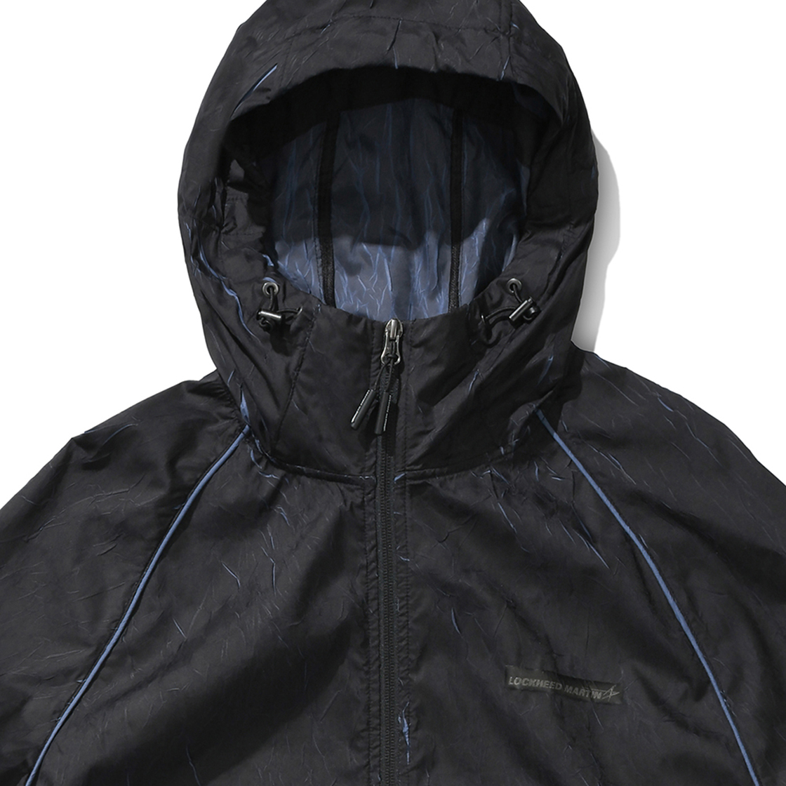 록히드마틴 크리즈 투-톤 윈드브레이커 블랙(LOCKHEED MARTIN Crease Two-Tone Windbreaker Black) - 3