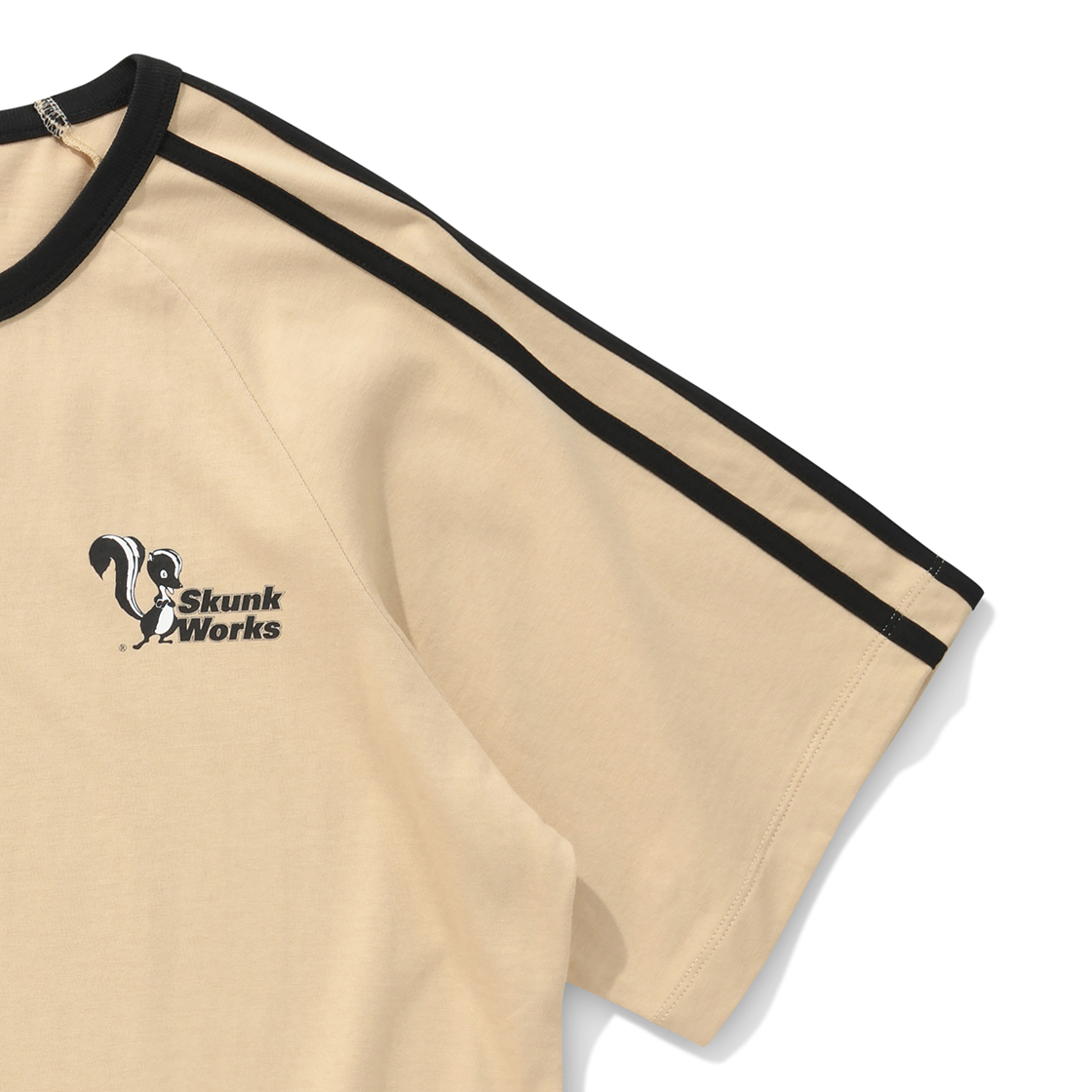 록히드마틴 LM 스컹크 워크 그래픽 티 베이지(LOCKHEED MARTIN LM Skunk Works Graphic Tee Beige) - 5