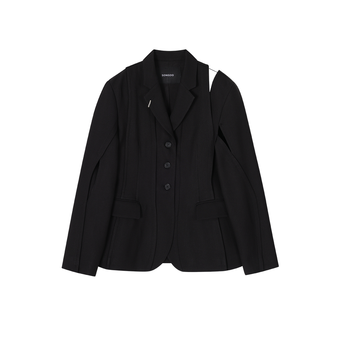 WI2JK704BK (W) SONGZIO COLLECTION Polyptych Bar Jacket Black