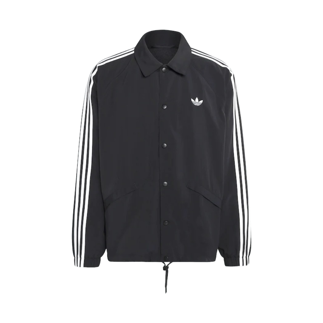 KE3598 Adidas 3-Stripes Coach Jacket Black - US Sizing