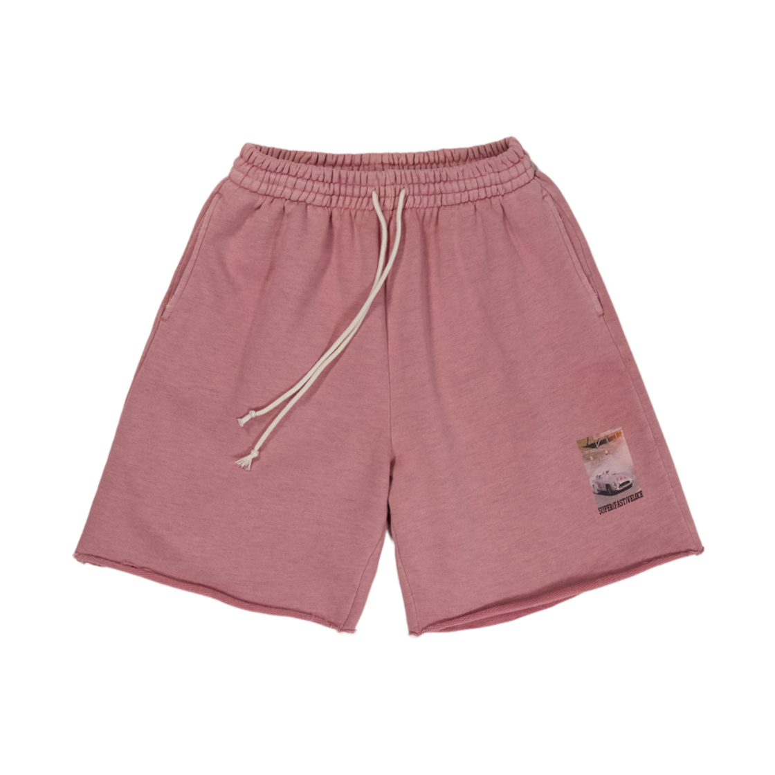 슈퍼벨로체 밀리아 스웻 쇼츠 핑크(SUPERVELOCE Miglia Sweatshorts Pink)