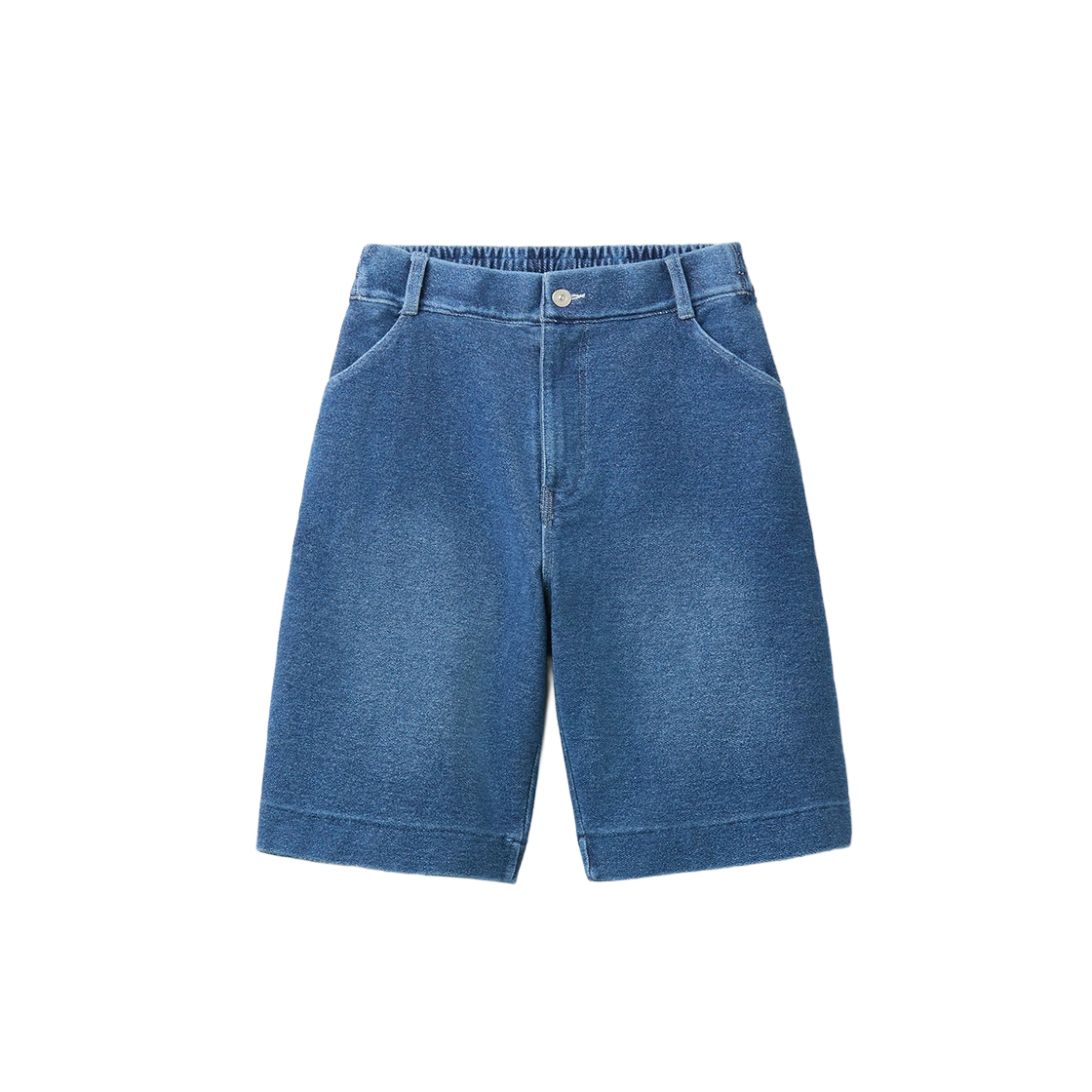 시리즈 셋업 인디고 루즈핏 쇼츠 인디고(SERIES Set Up Indigo Loose Fit Shorts Indigo) - 1