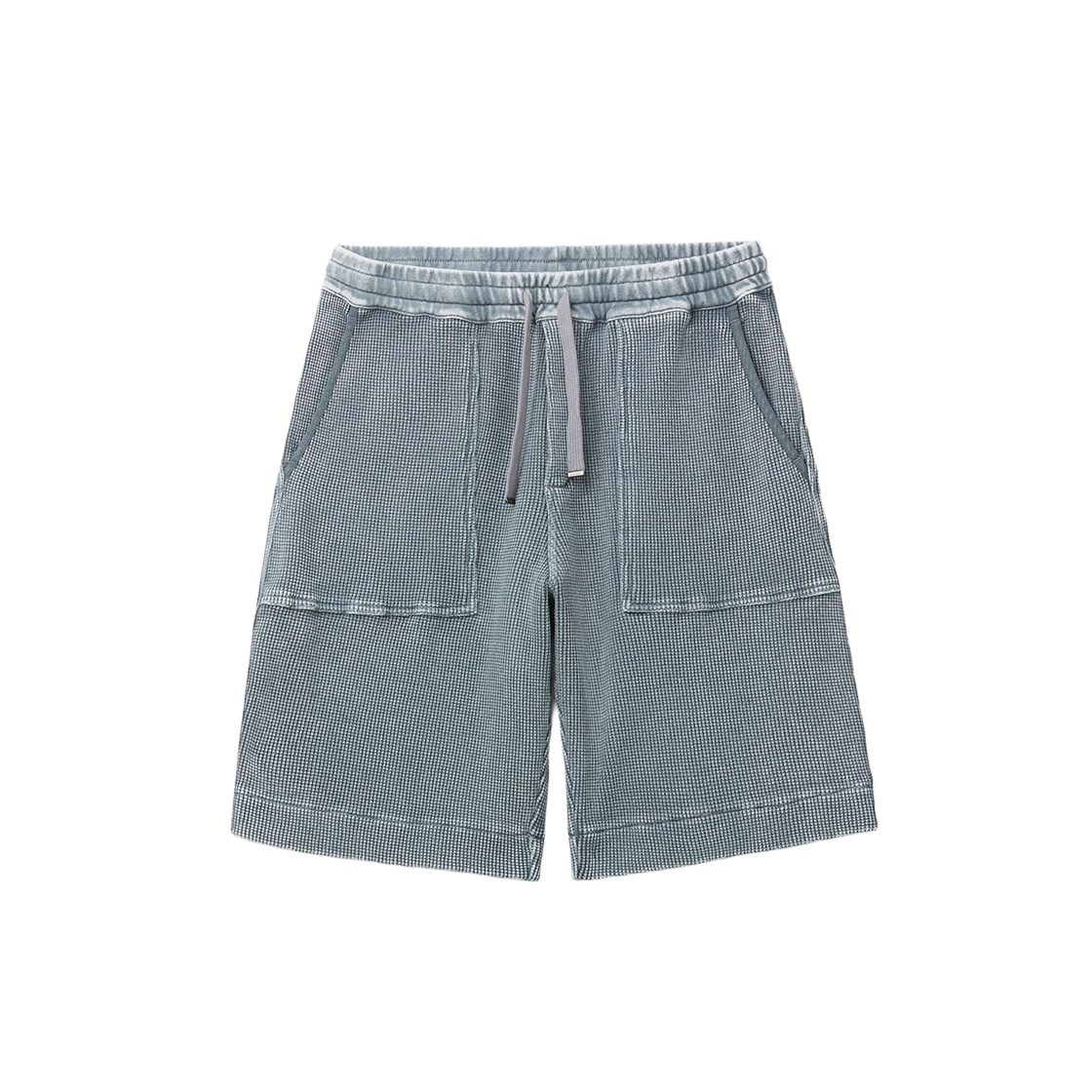 시리즈 셋업 와플 다잉 쇼츠 차콜(SERIES Set Up Waffle Dyed Shorts Charcoal)