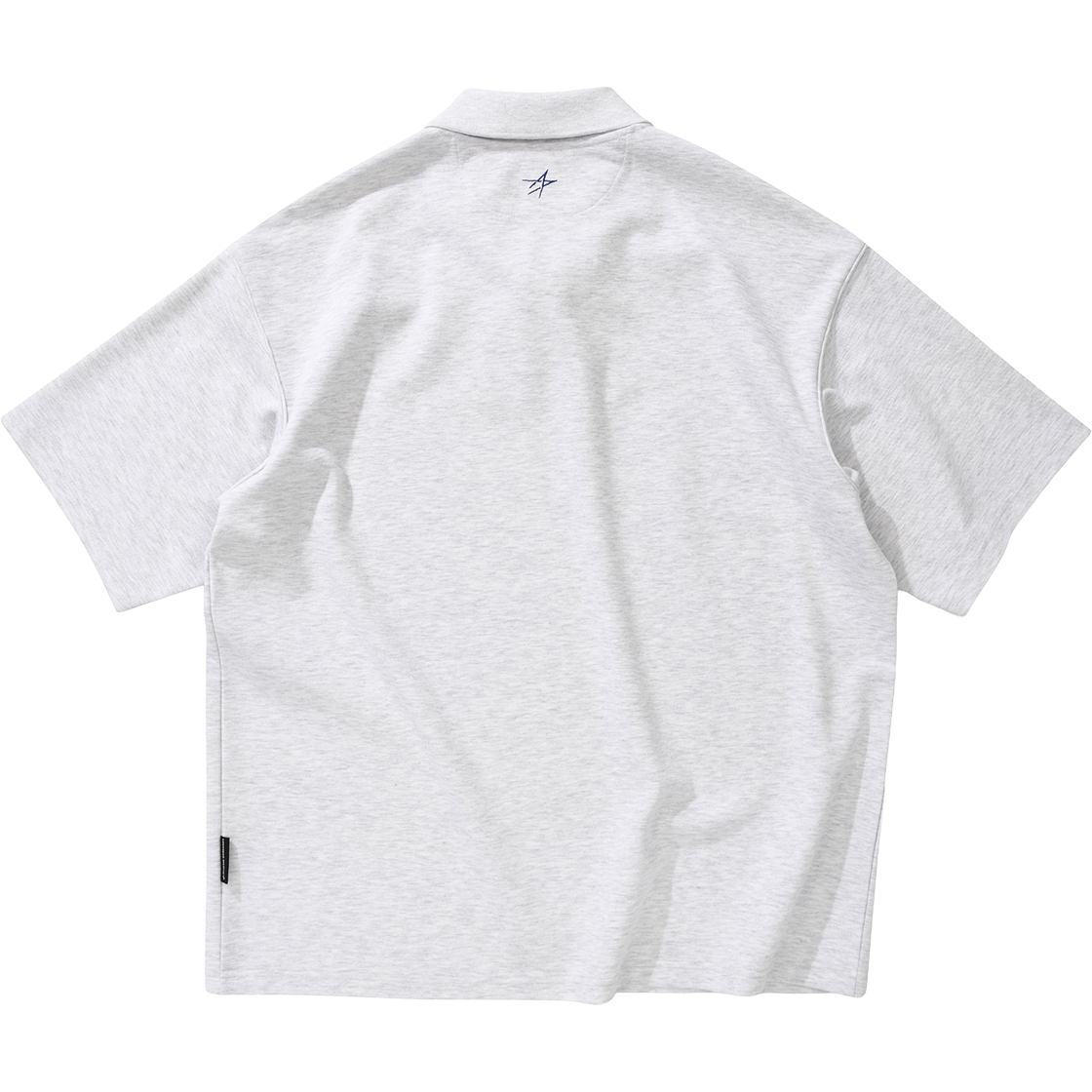 록히드마틴 오버핏 파이핑 카라 티셔츠 그레이(LOCKHEED MARTIN Over Fit Piping Collar Ts Grey) - 2