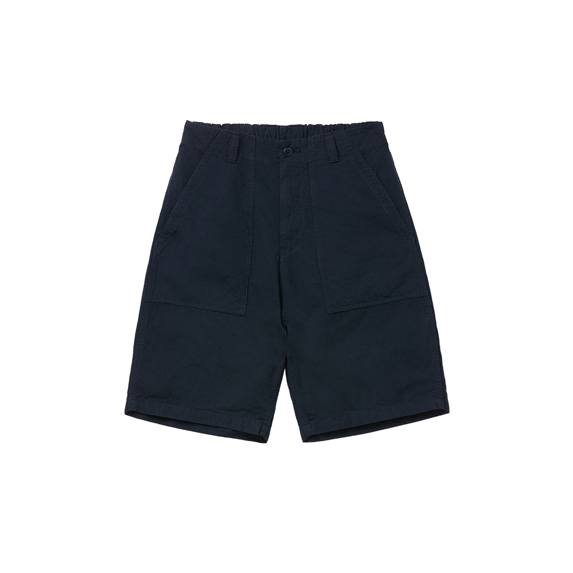 시리즈 사쥬 드 크레 씨오 헴프 페그 탑 베이커 쇼츠 네이비(SERIES Sage De Cret Co/Hemp Peg Top Baker Shorts Navy)
