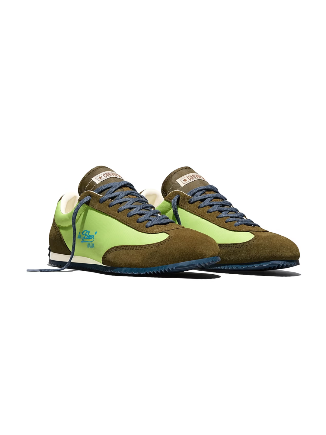 Converse x Golf Le Fleur 1908 Jogger Cameo Blue Deep Dive, Converse x Golf Le Fleur 1908 Jogger Yarrow Plume 착용 스타일 - 3