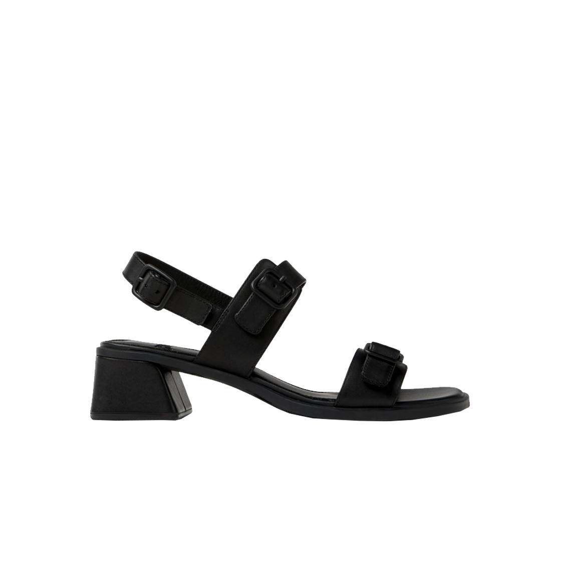 캠퍼 여성 코라 샌들 샌들 블랙(Camper Women Kora Sandal Sandal Black)