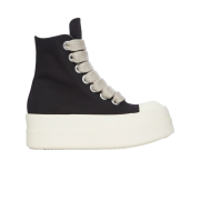Rick Owens Mega Bumper Jumbolace Sneakers Black Milk