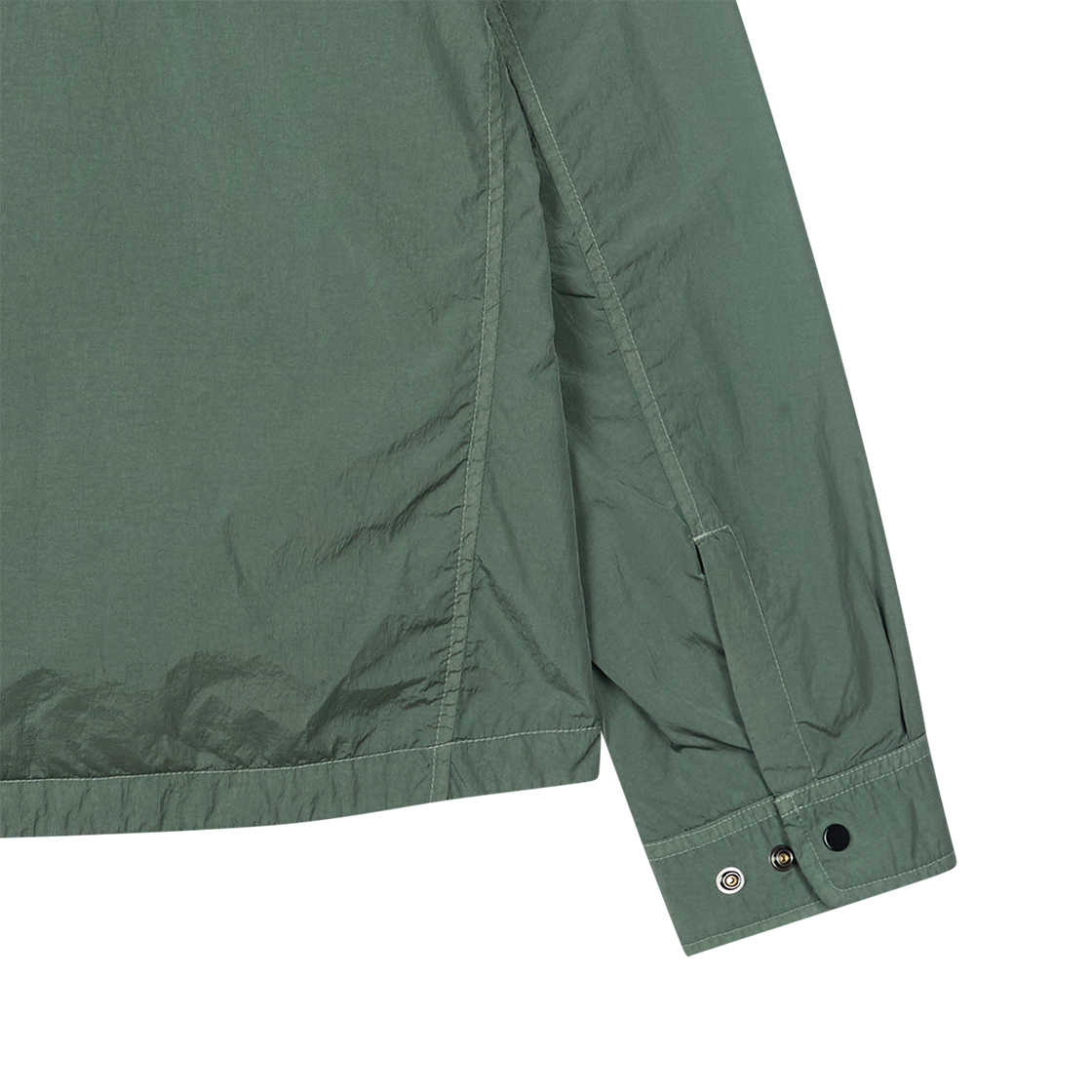 C.P. 컴퍼니 크롬 R 집 렌즈 오버셔츠 로렐 리스 - 26SS(C.P. Company Chrome R Zipped Lens Overshirt Laurel Wreath - 26SS) - 6