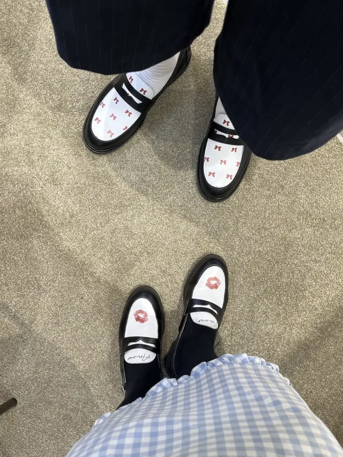 PENNY PLATE Women Loafer Kiss Low 착용 스타일