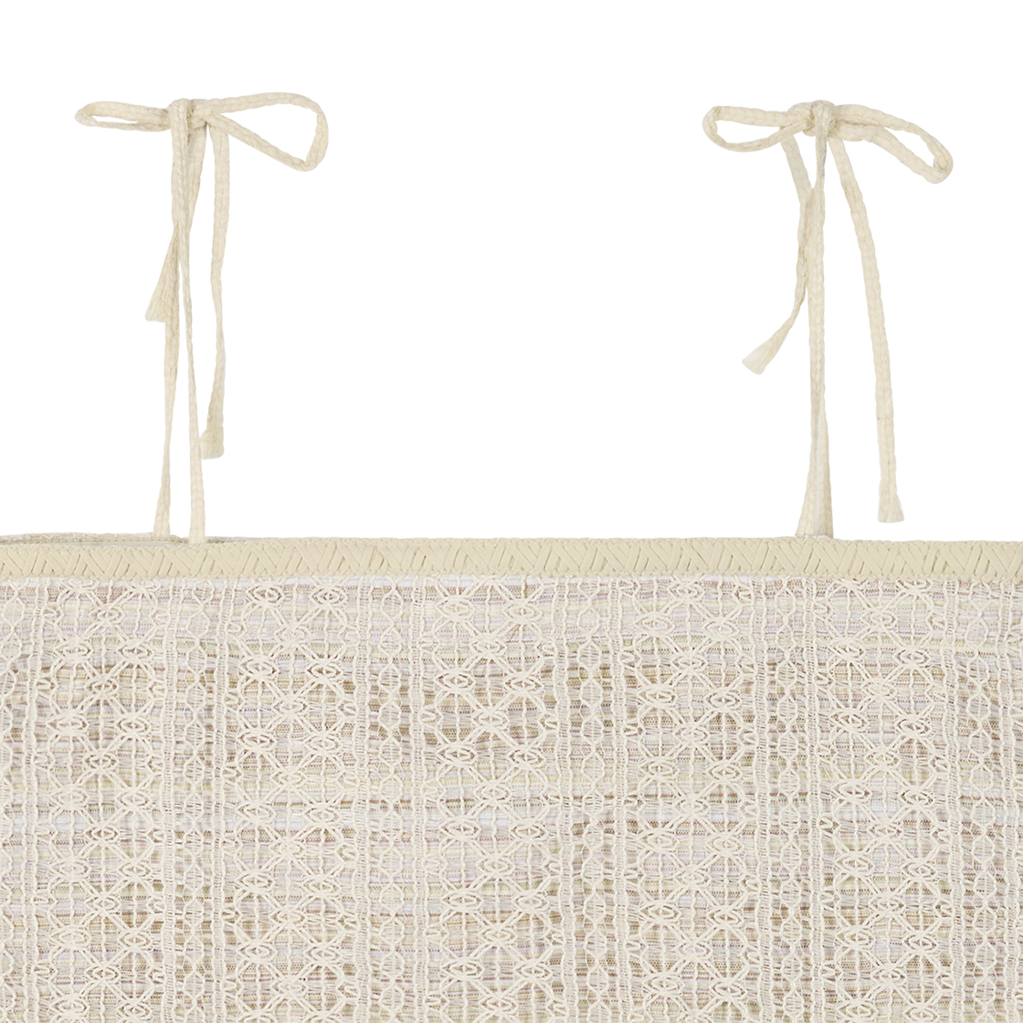 영 앤 생 우먼 아이보리 더블 레이어드 니트 브라 베스트 아이보리 - 26SS(Young N Sang Women Ivory Double Layered Knit Bra Vest Ivory - 26SS) - 4